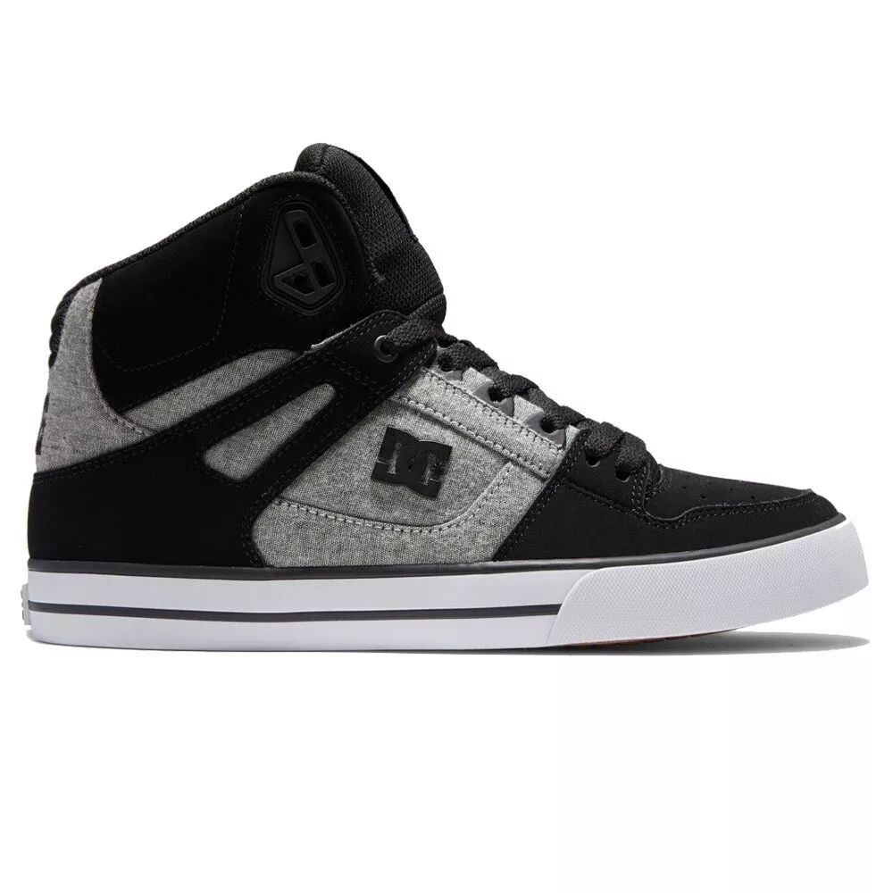 Zapatillas Dc Shoes Pure High-top Wc Adys400043 - negro-gris - 