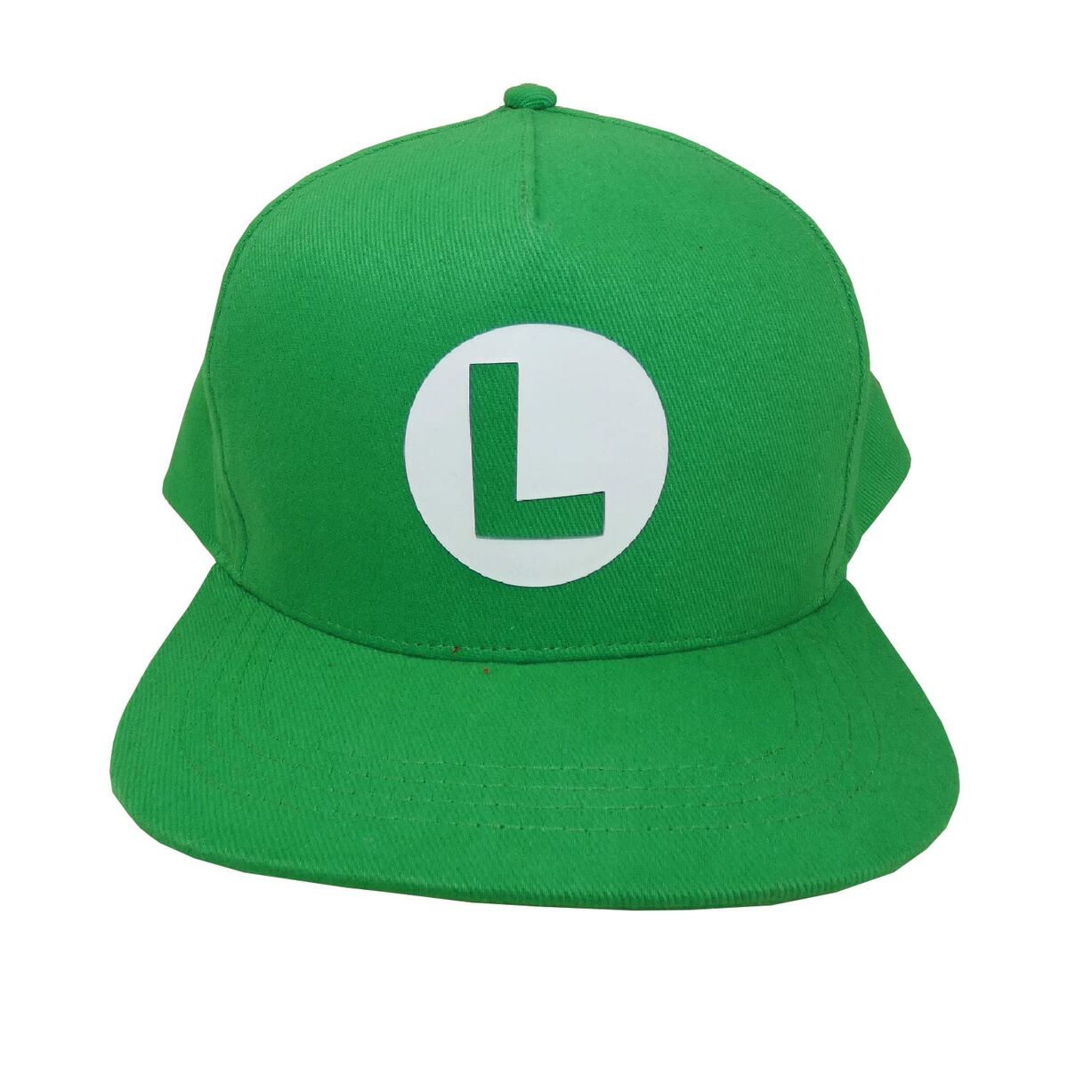 Boné Unissexo Super Mario Luigi Badge 58 Cm Verde Tamanho Único