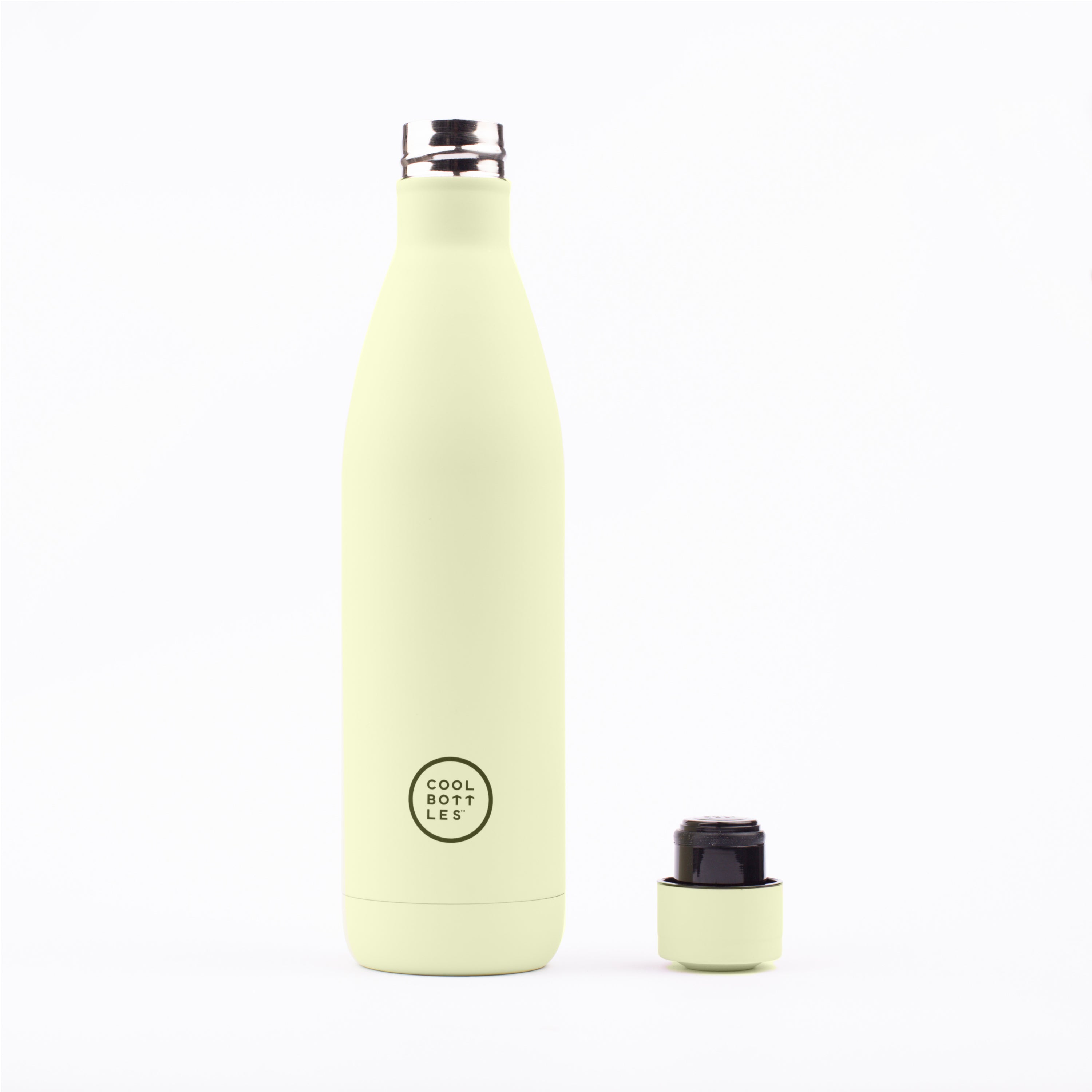 Garrafa Térmica De Aço Inoxidável Cool Bottles. Pastel Green 750ml