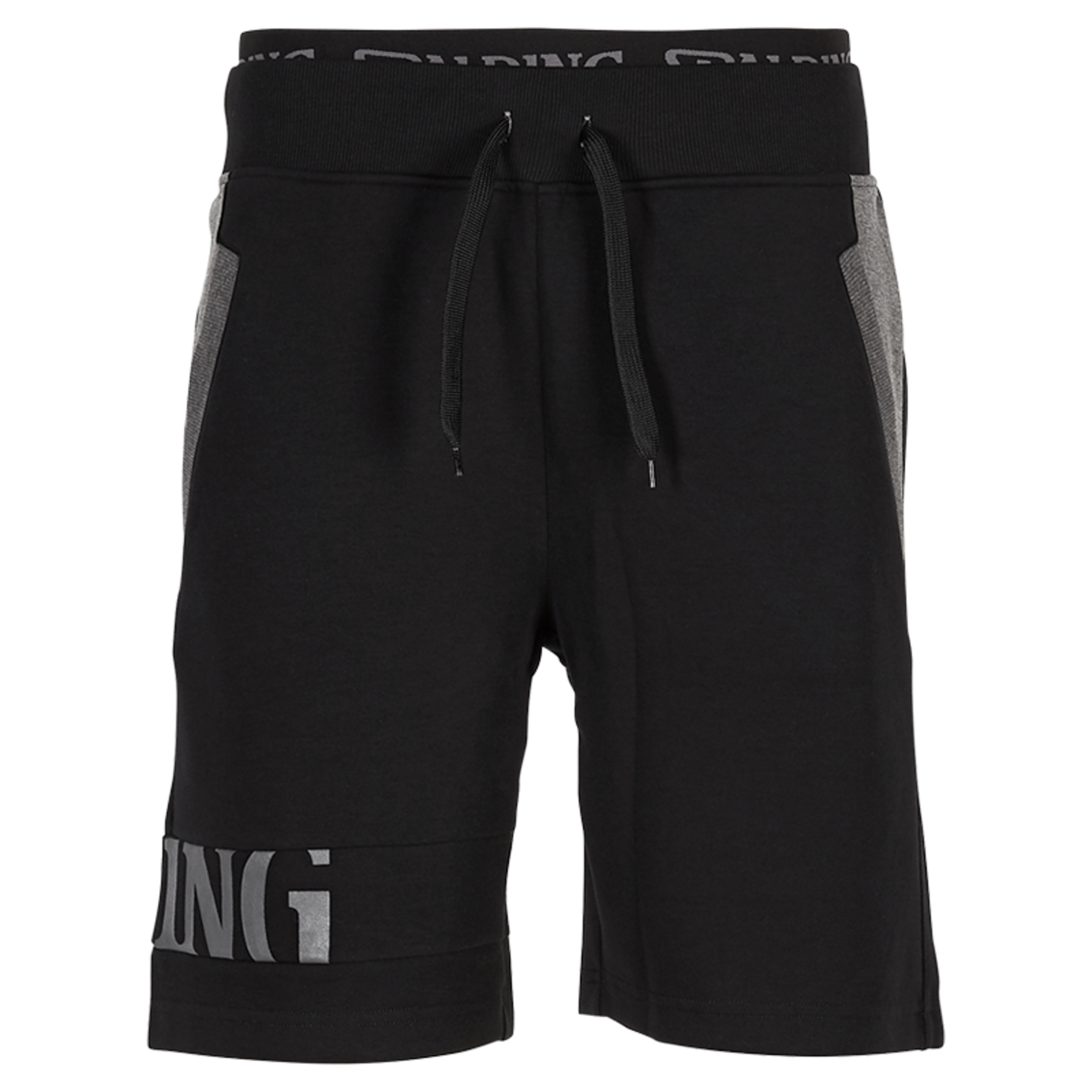 Street Shorts Black Spalding - negro - Pantalón Corto De Baloncesto Street Shorts  MKP