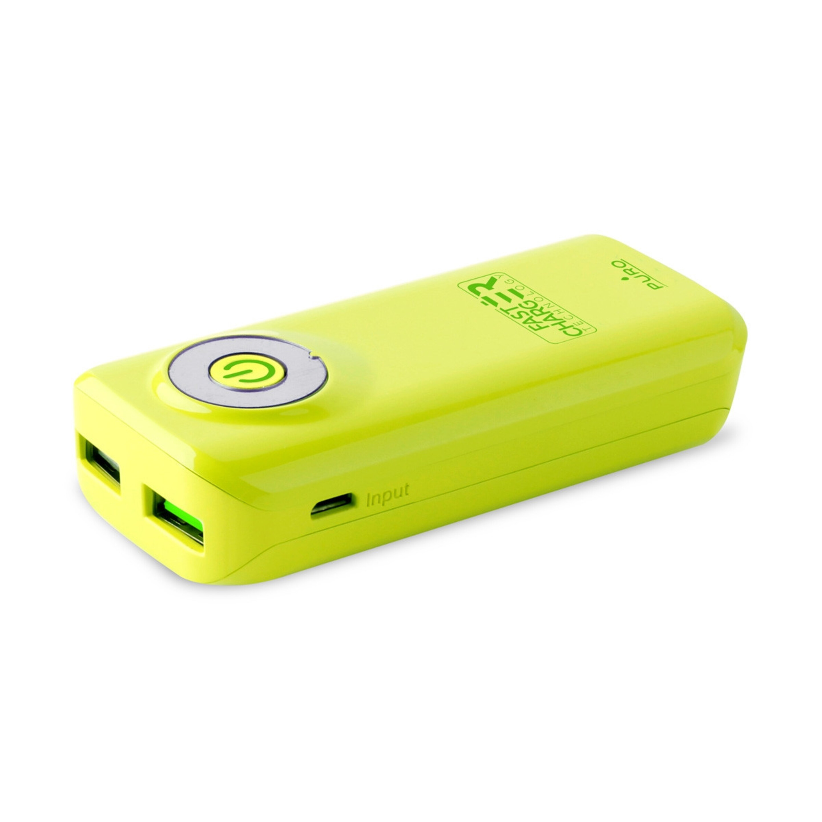 Puro Power Bank 4000 Mah 2 Puertos 2.4a Cable Usb-micro Usb Fast Charge Lima