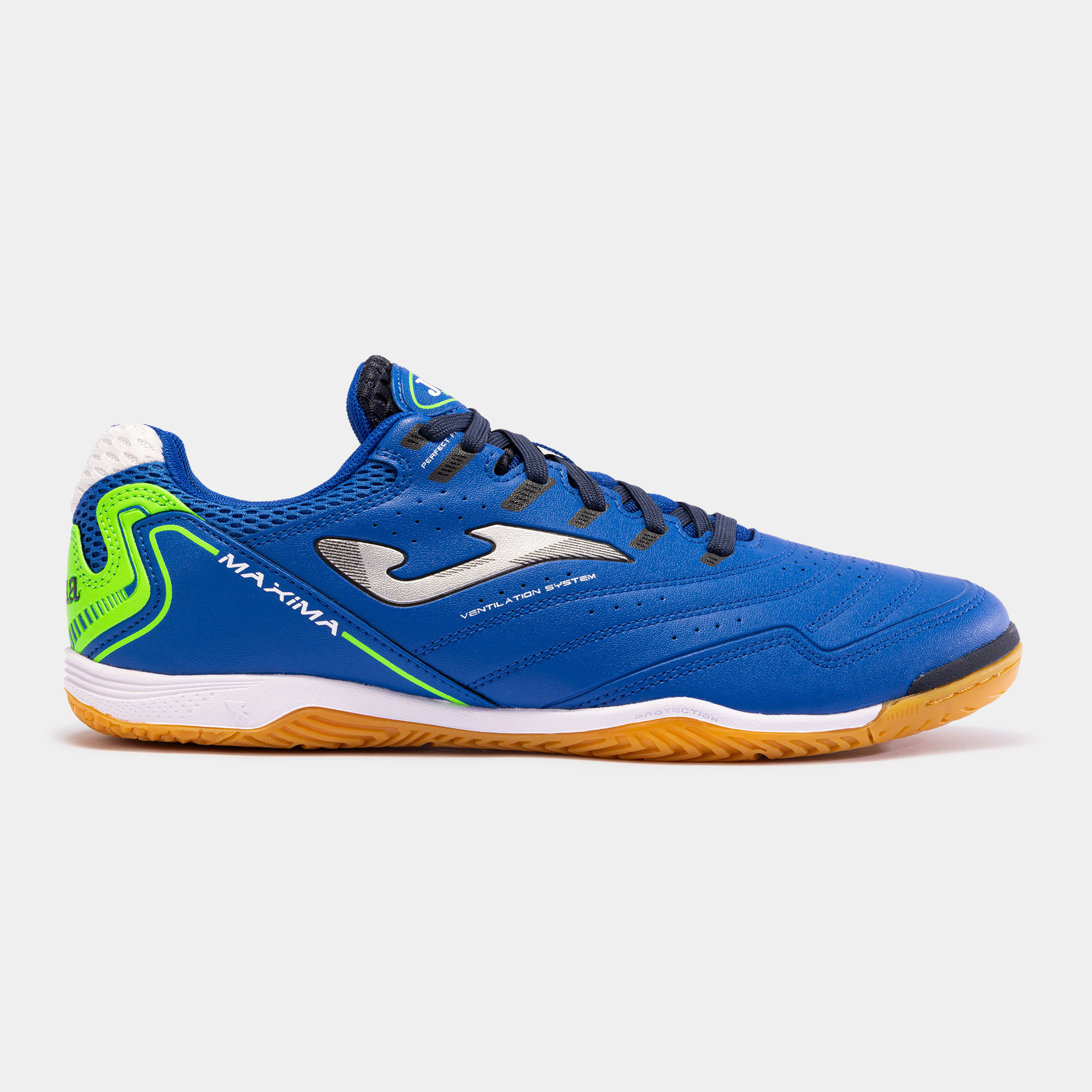 Sapatilhas Joma Maxima 23 Azul Royal Verde Fluorescente In