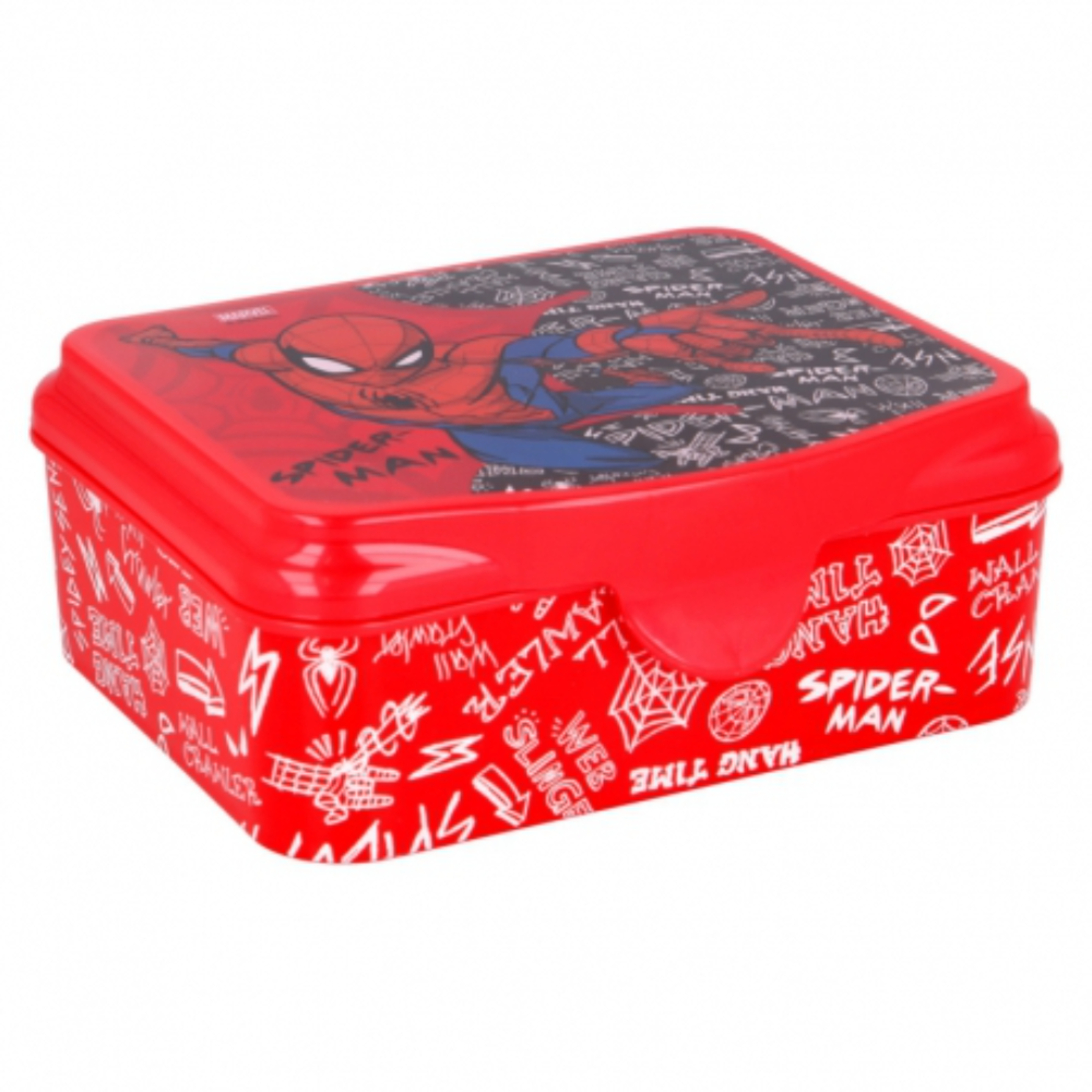 Sandwichera Spiderman 65778 - rojo - 