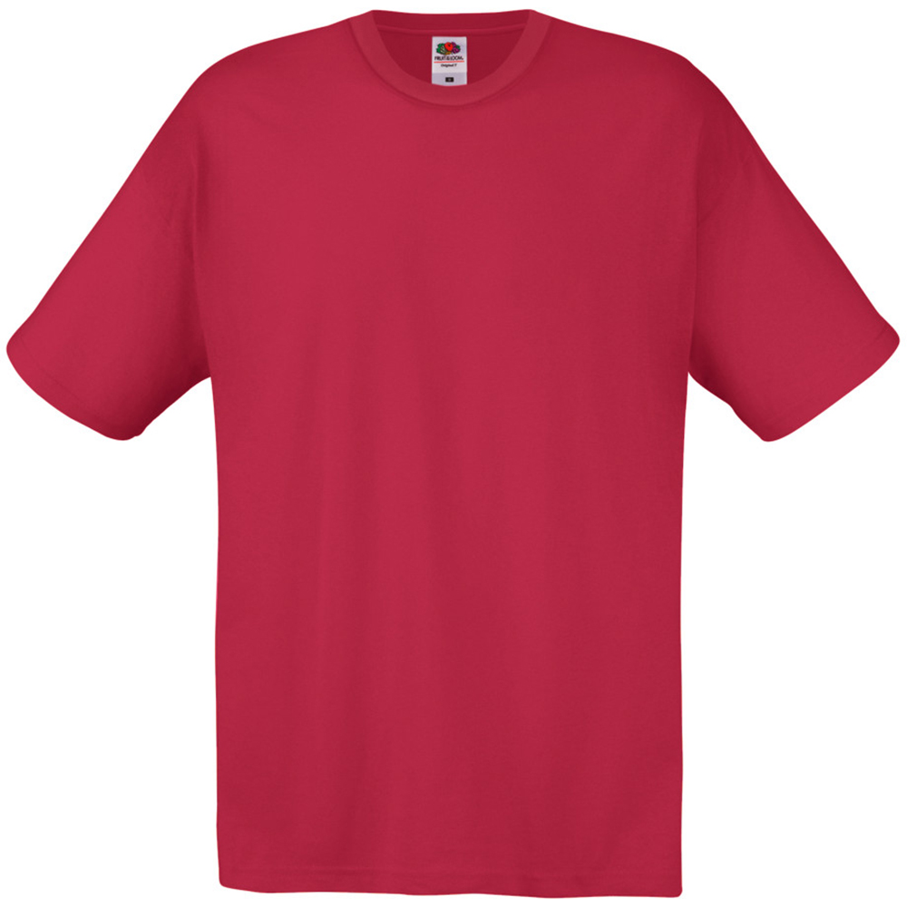 Camiseta Casual De Manga Corta Universal Textiles - rojo-claro - 