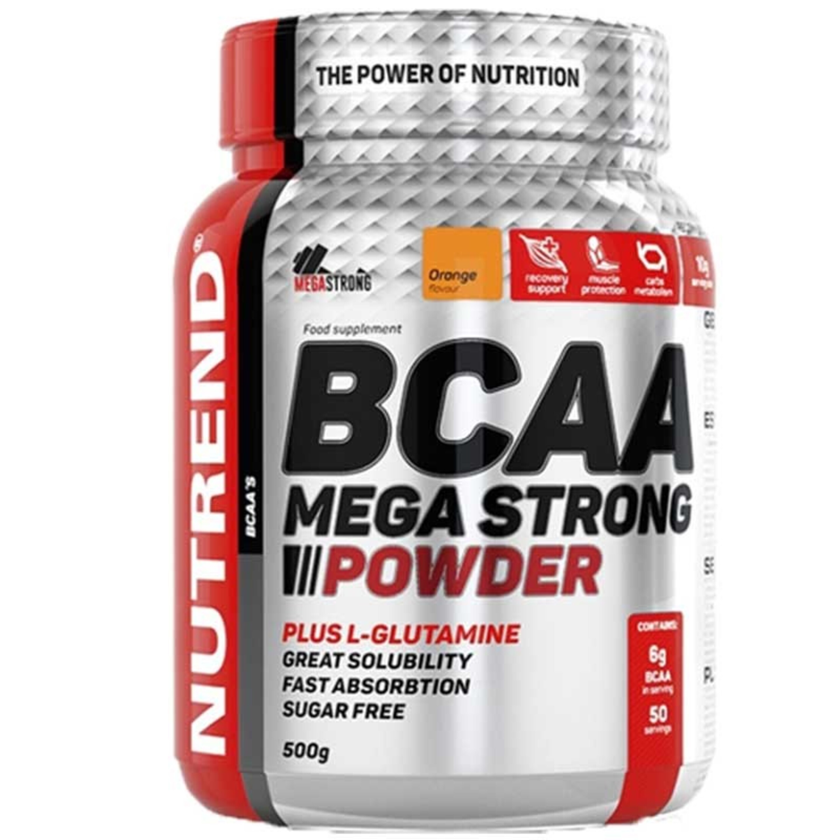 Bcaa Mega Strong - 500g - Naranja