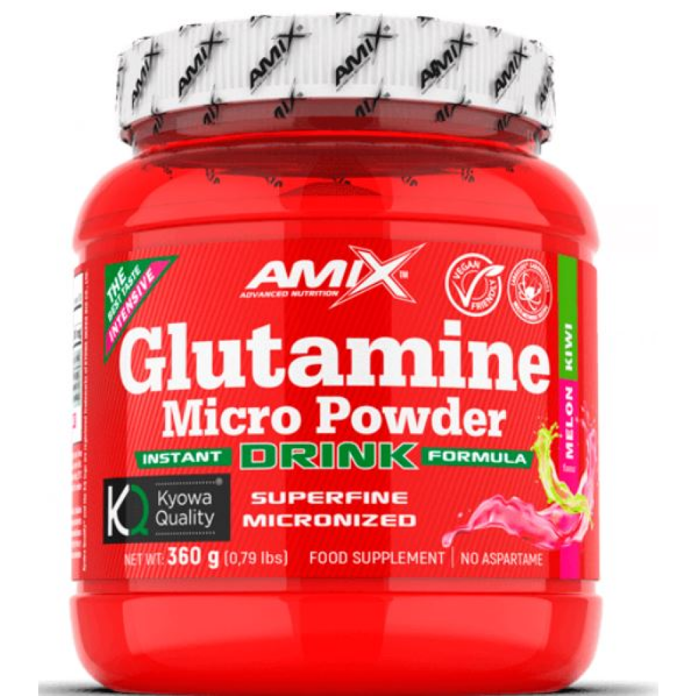 Glutamina Micro Powder Drink 360 Gr Frutas Del Bosque -  - 