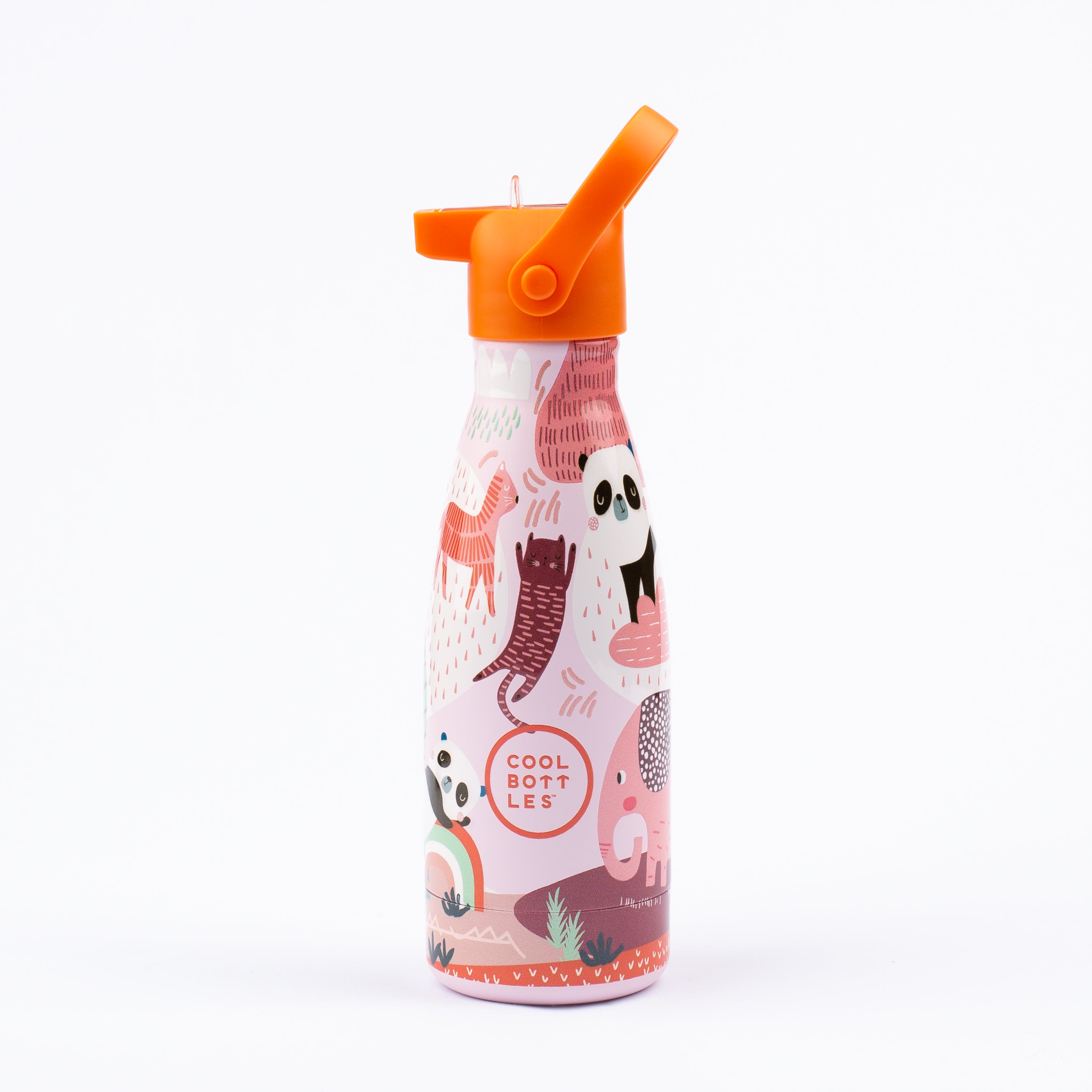 Garrafa Térmica Para Crianças De Aço Inoxidável Cool Bottles. Panda Gang 260ml - multicolor - 