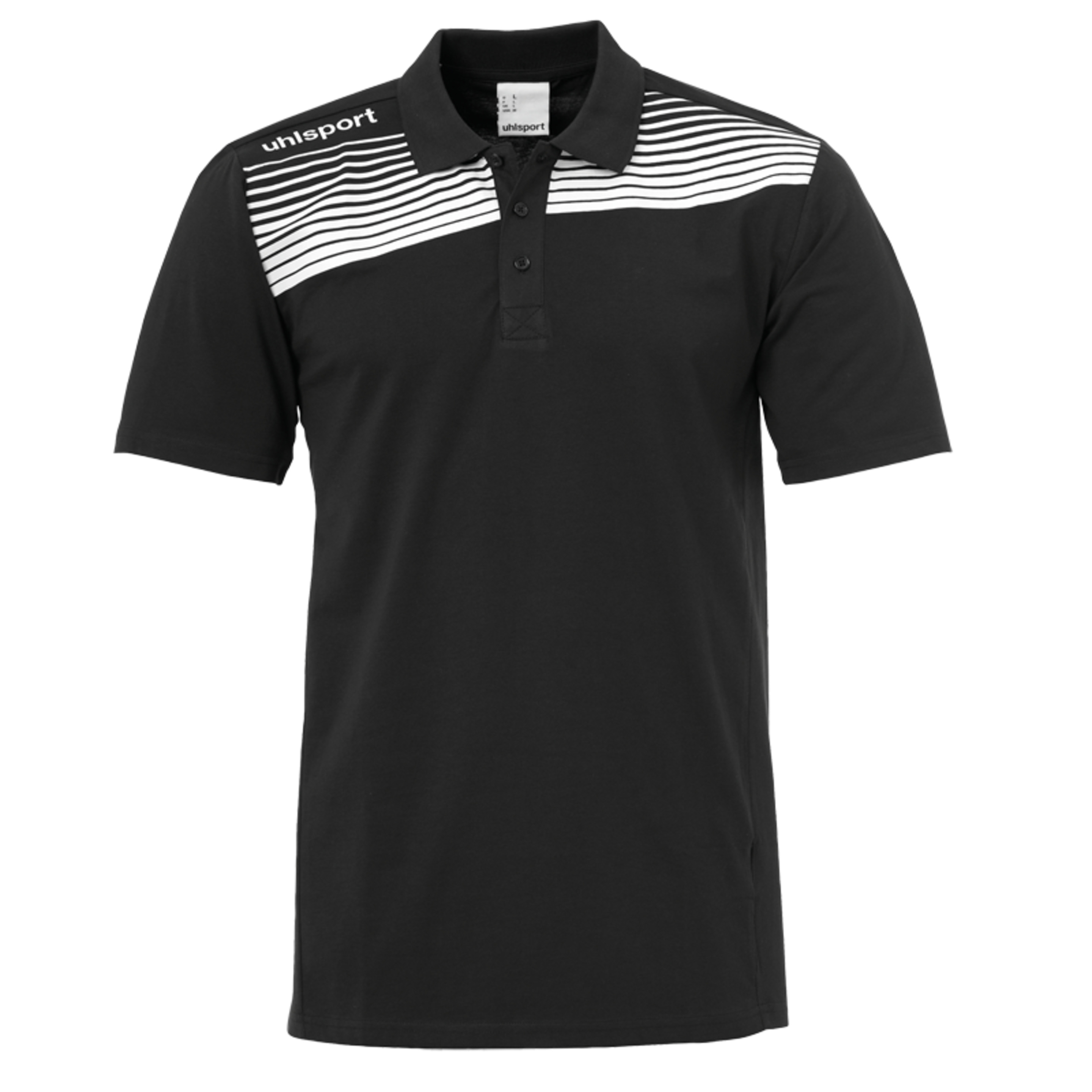 Liga 2.0 Polo Negro/blanco Uhlsport