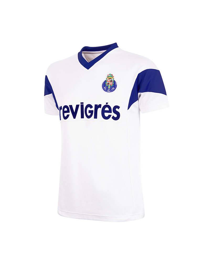 Camiseta Retro Fc Porto 1991-1992 Visitante - azul-blanco - 