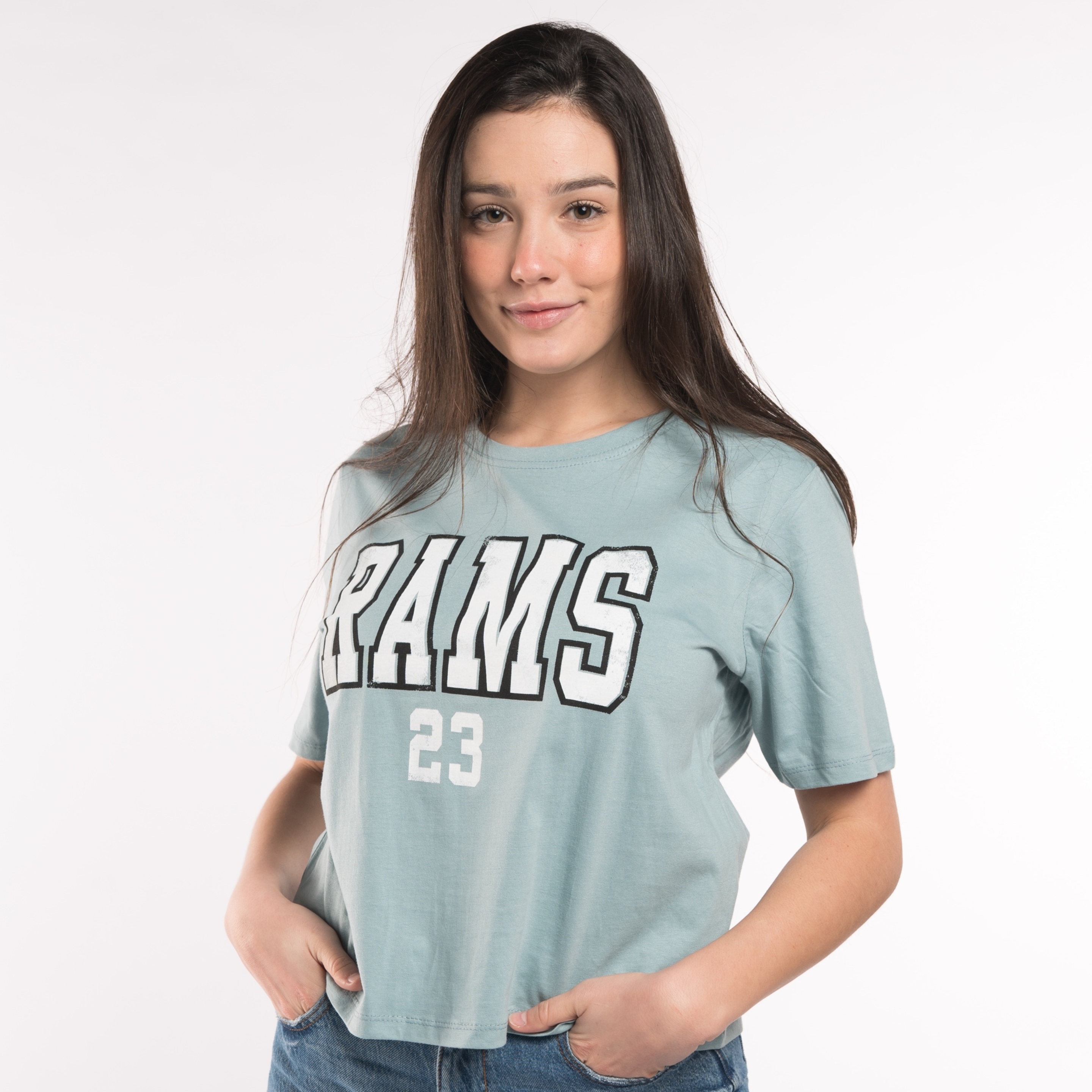 Camiseta Rams 23 Yankee Woman - azul - 