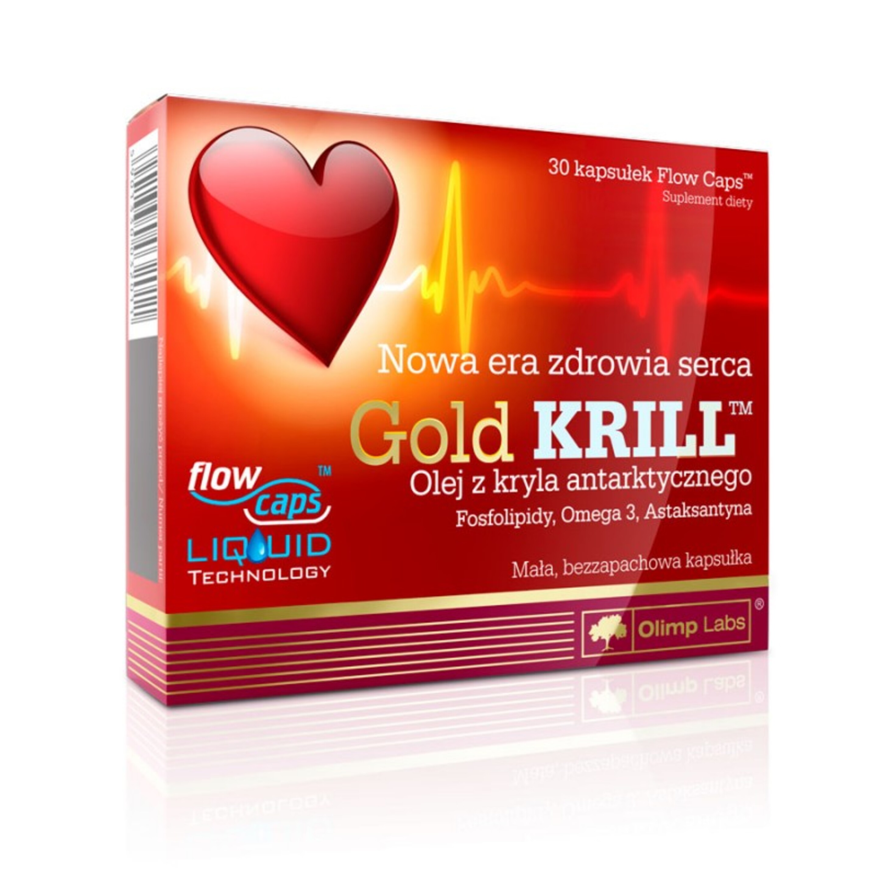 Gold Krill - 30 Cápsulas - Sin Sabor