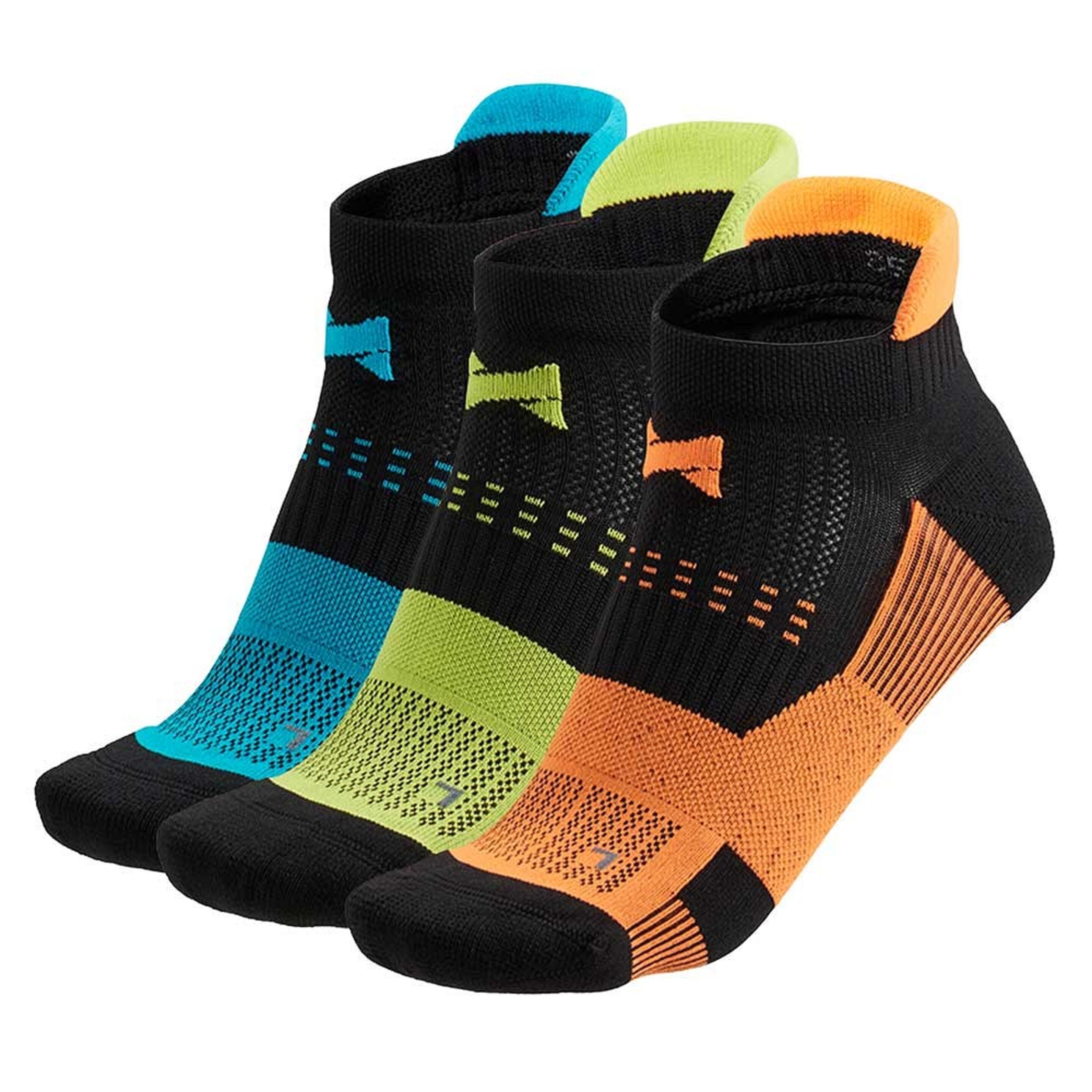 Paquete 3 Pares Calcetines  Xtreme Sockswear Fitness - negro - 