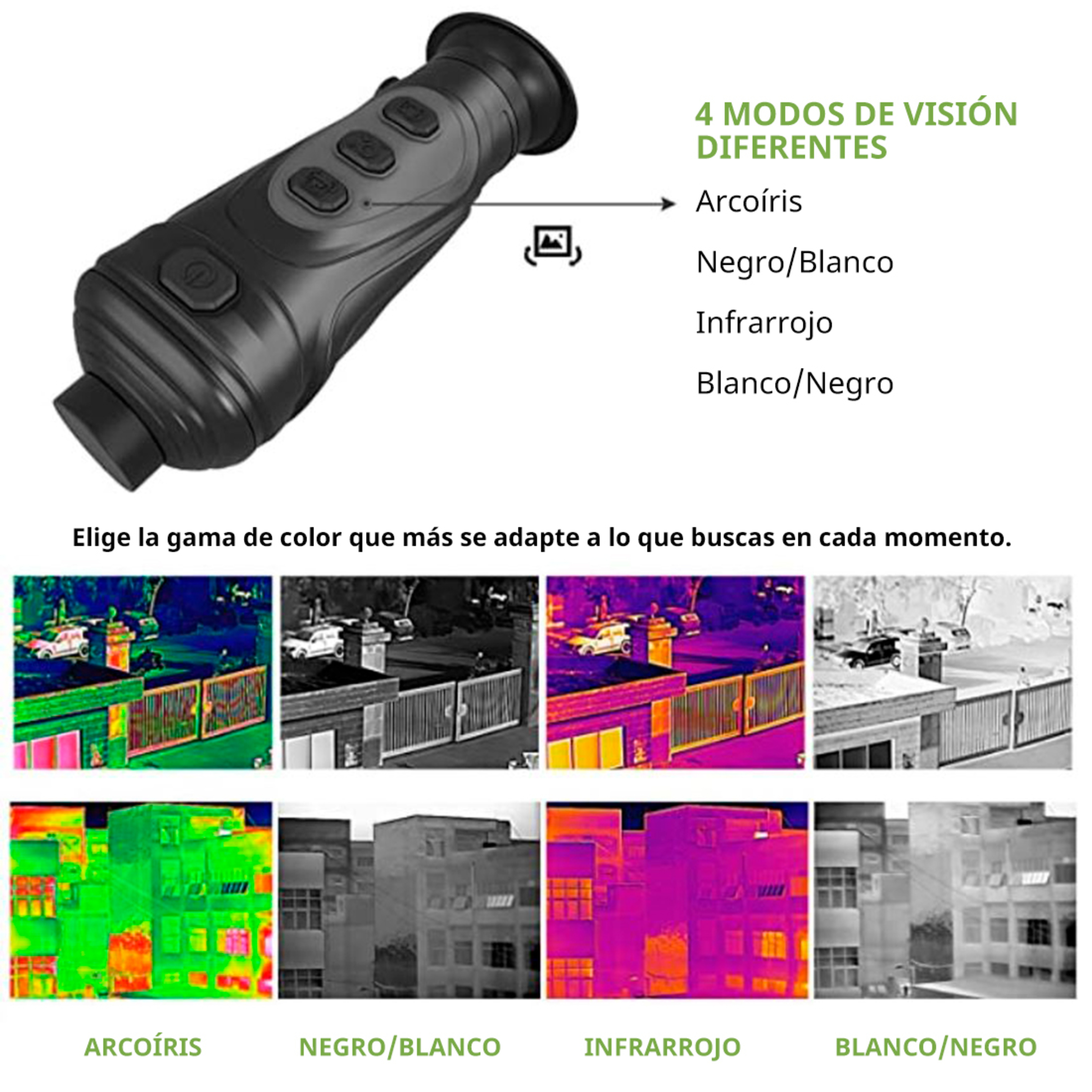 Câmara Térmica Tsn1 Para A Caça E Detecção De Energia Geotérmica E Fugas. Dispositivo Monocular De Visão Térmica Nocturna Com Câmara E Bresser De Bateria Recarregável