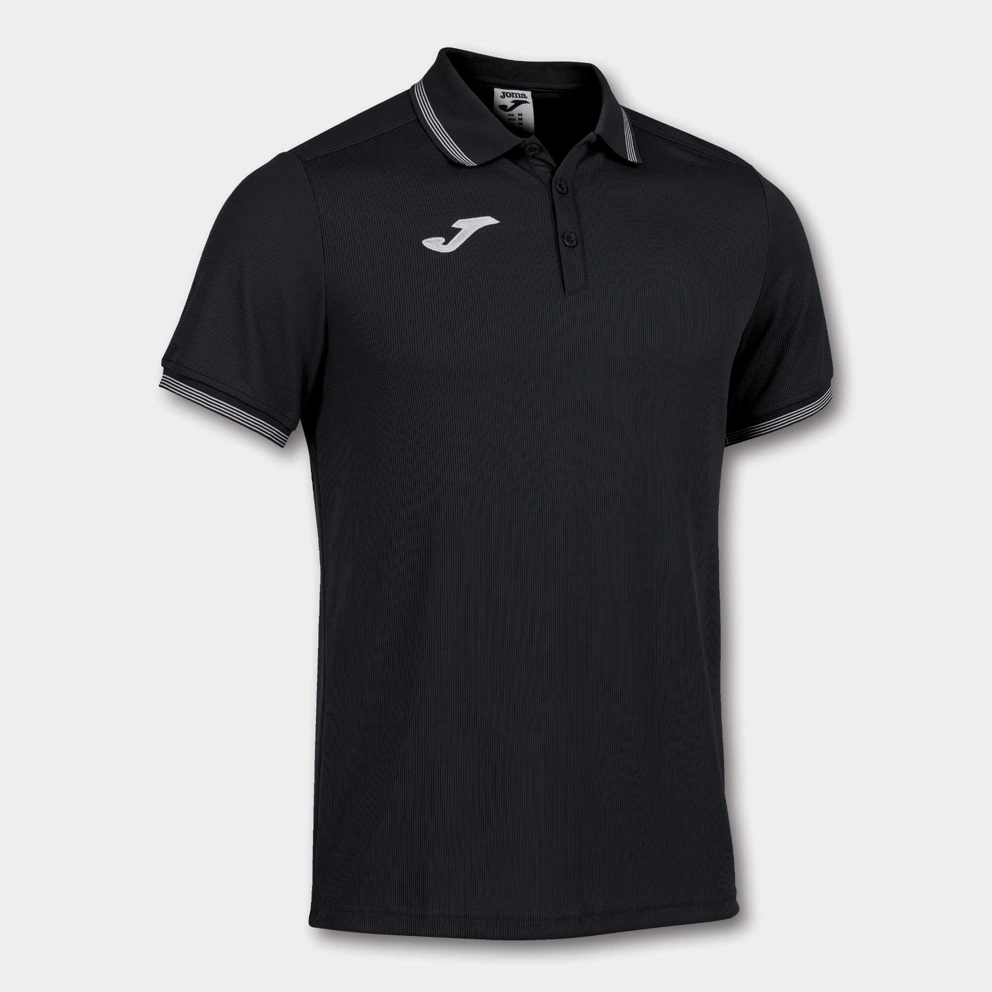 Polo Manga Corta Joma Campus Iii Negro