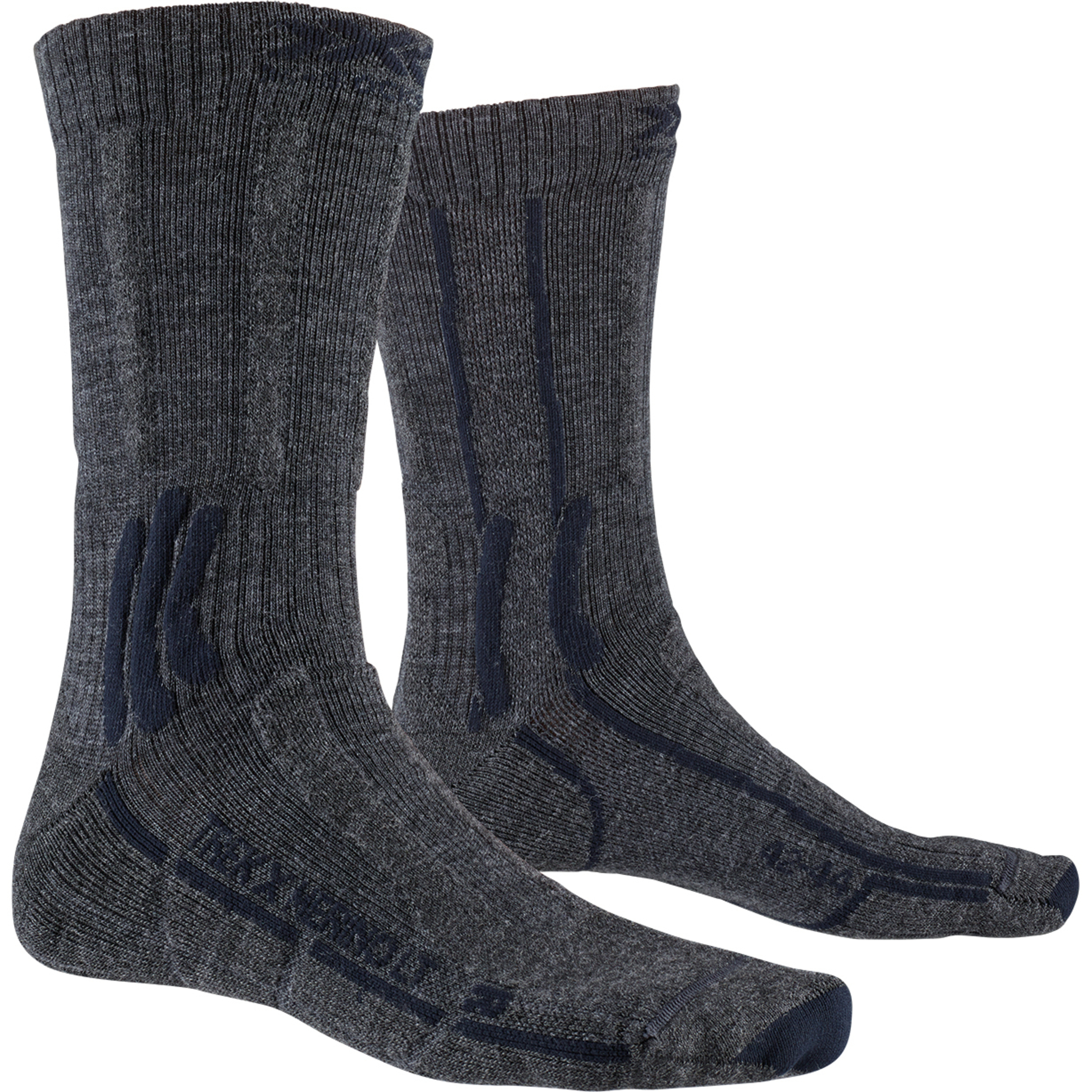 Calcetin Trek X Merino Lt  X-socks - gris - 
