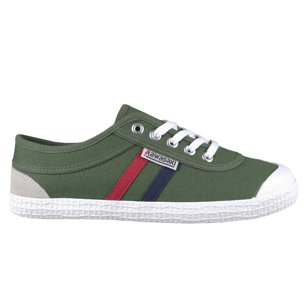 Zapatillas Kawasaki Footwear Retro Canvas Shoe - verde-oscuro - 