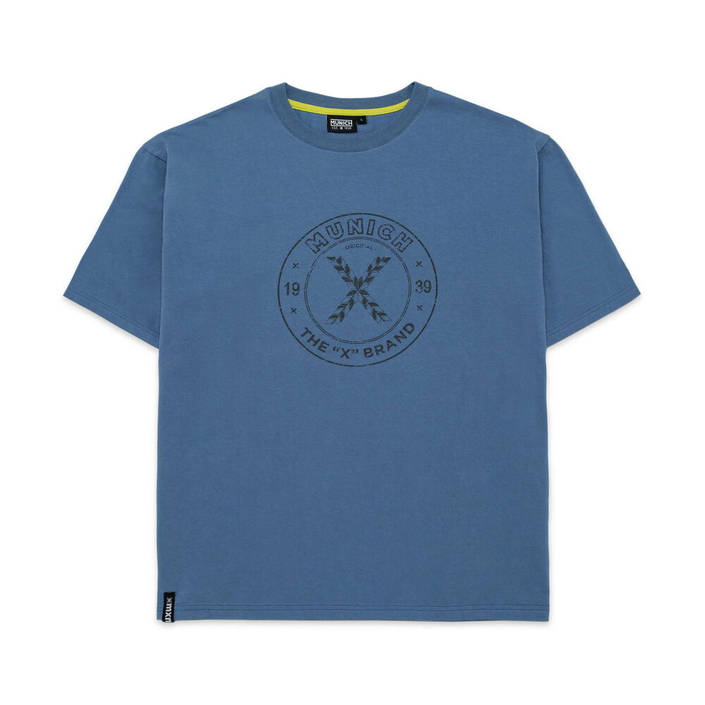 Camisetas Munich T-shirt Vintage 2507232 Blue