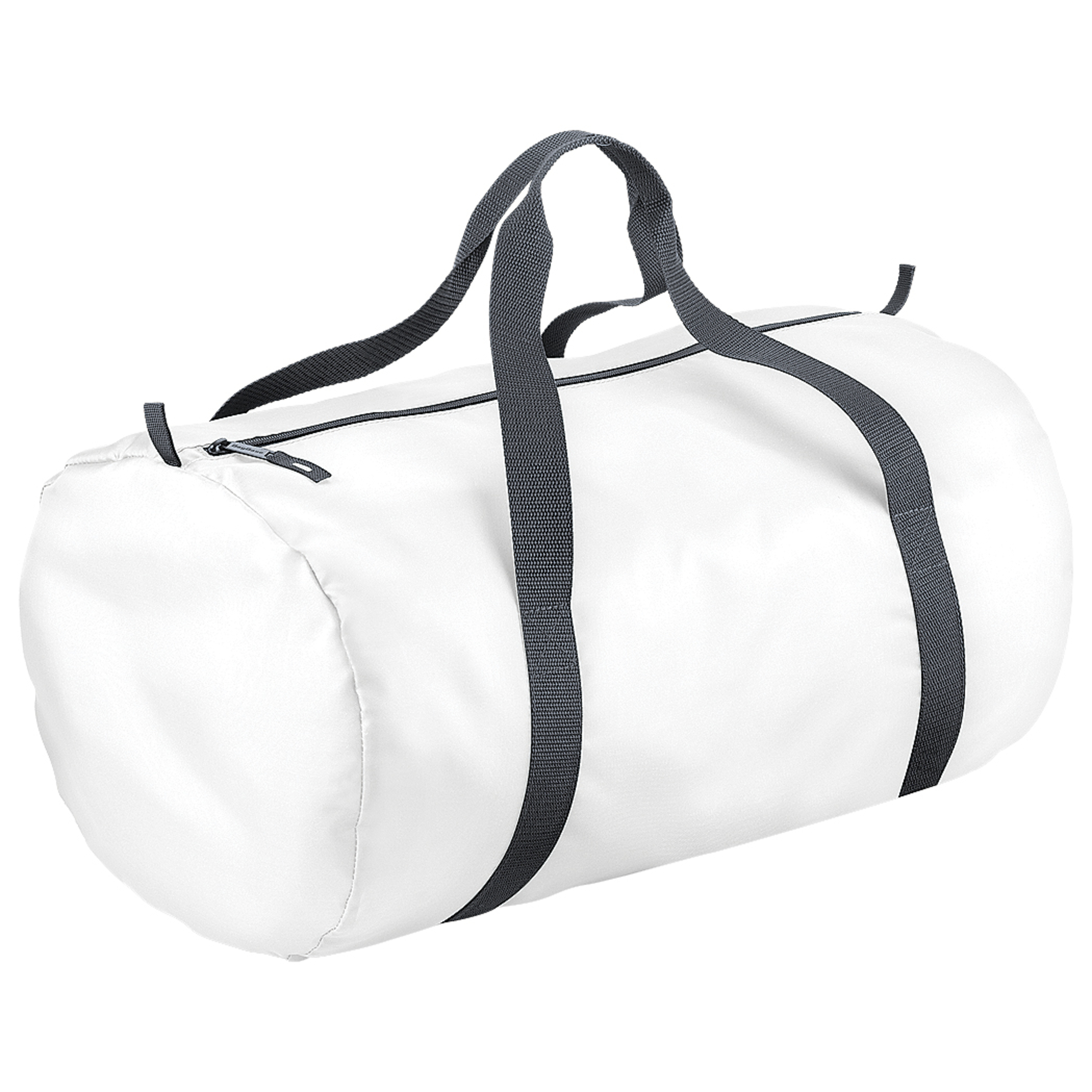 Bolsa De Deporte / De Viaje Impermeable Modelo Barrel Packaway (32 Litros) Bagbase (Blanco)