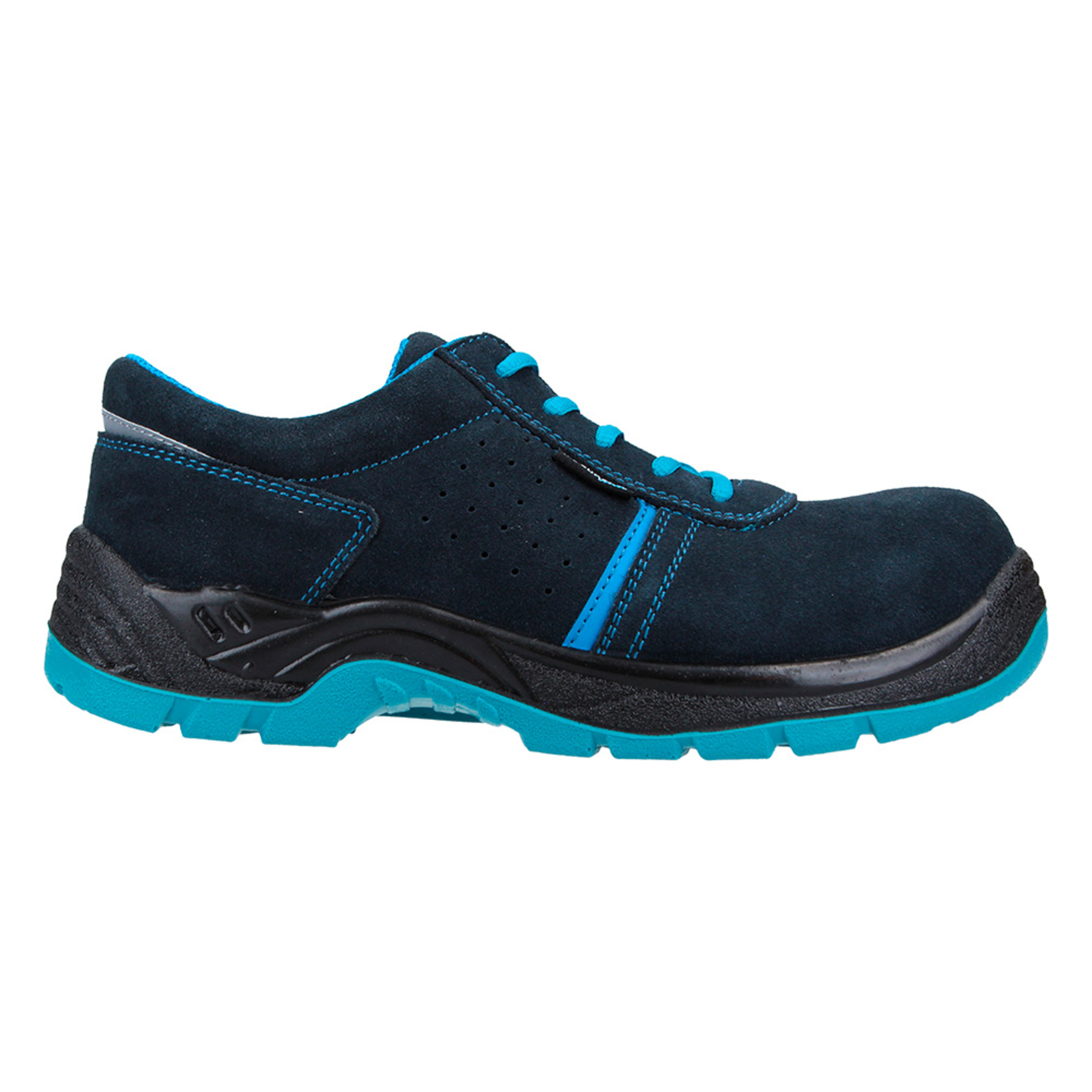 Zapato De Seguridad Osmio De J'Hayber Works - Azul Marino - Osmio S1+p Src  MKP