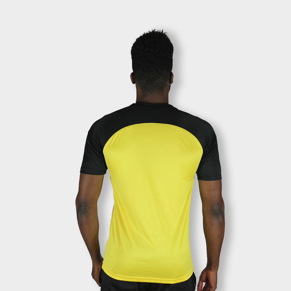 Camisa De Futebol Givova Capo Amarelo/preto Poliéster
