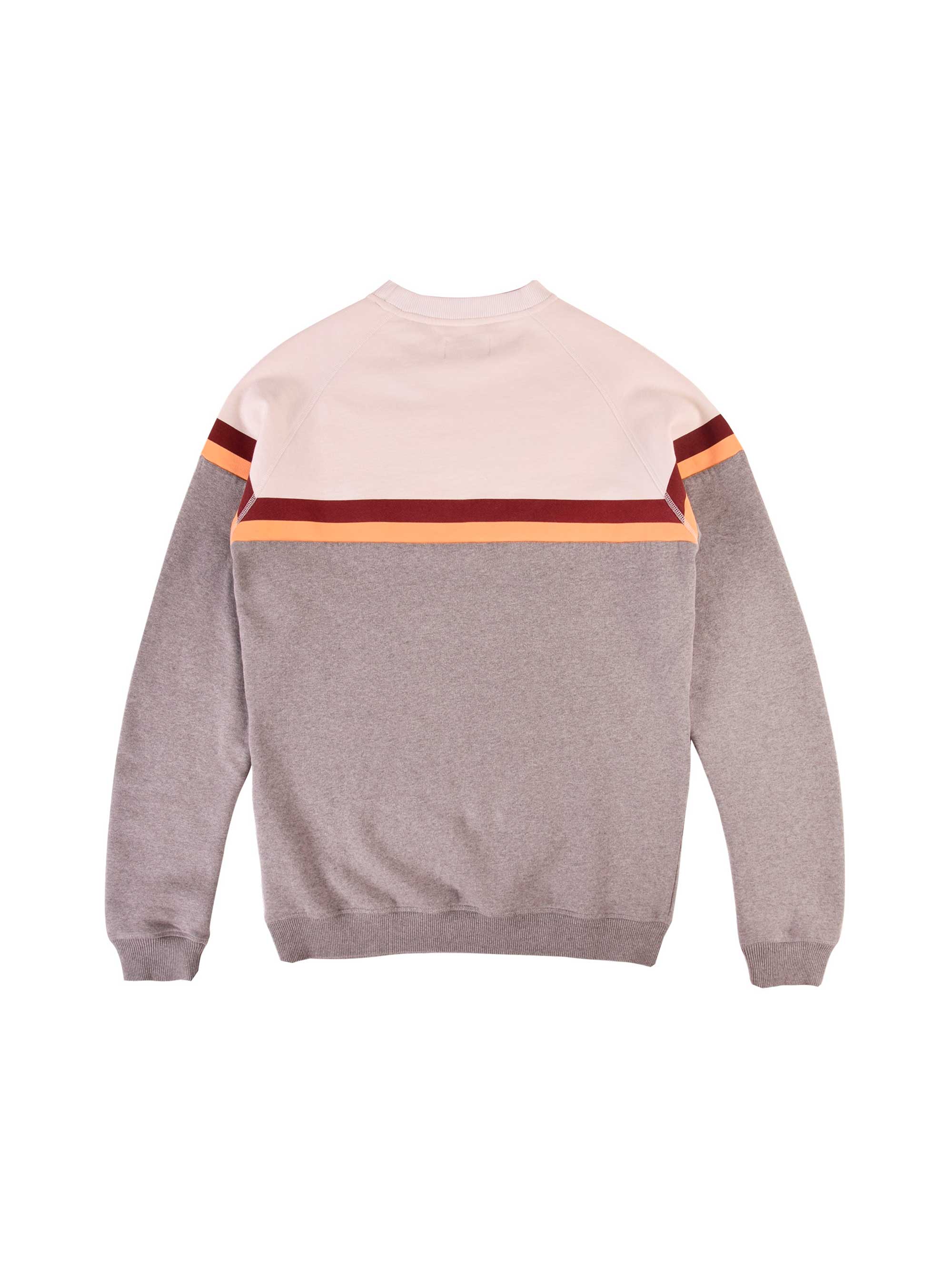 Sweatshirt Lightning Bolt  Color Block Fleece Crew - Confortável e de felpa de qualidade portuguesa sem capuz | Sport Zone MKP