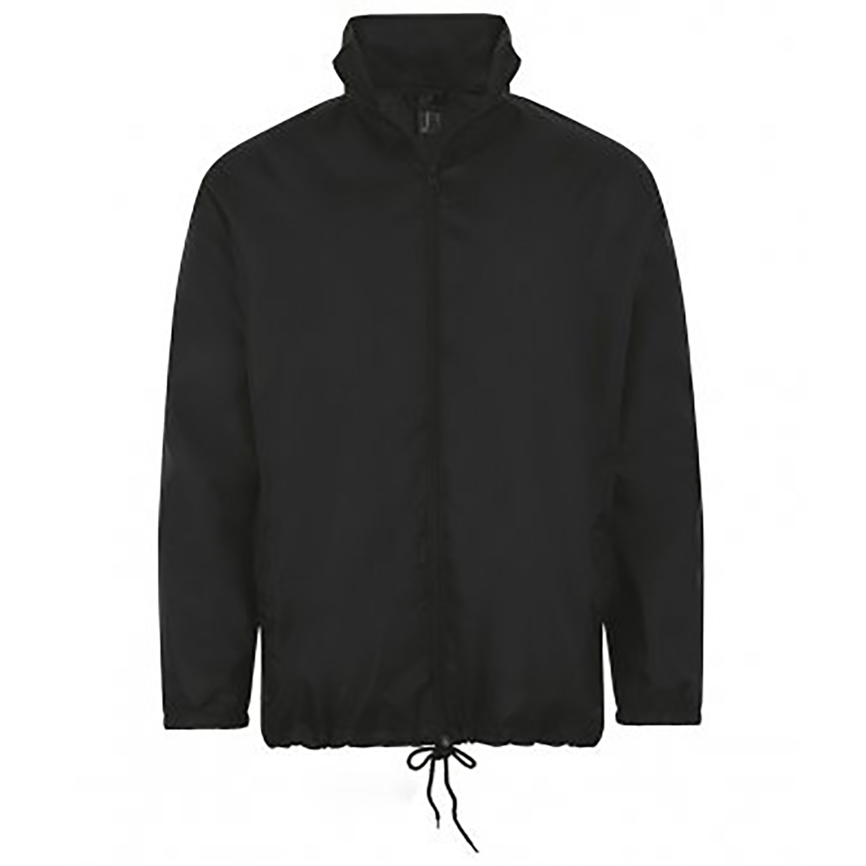 Chaqueta Cortavientos Y Resistente A Lluvias Débiles Unisex Sols (Negro)