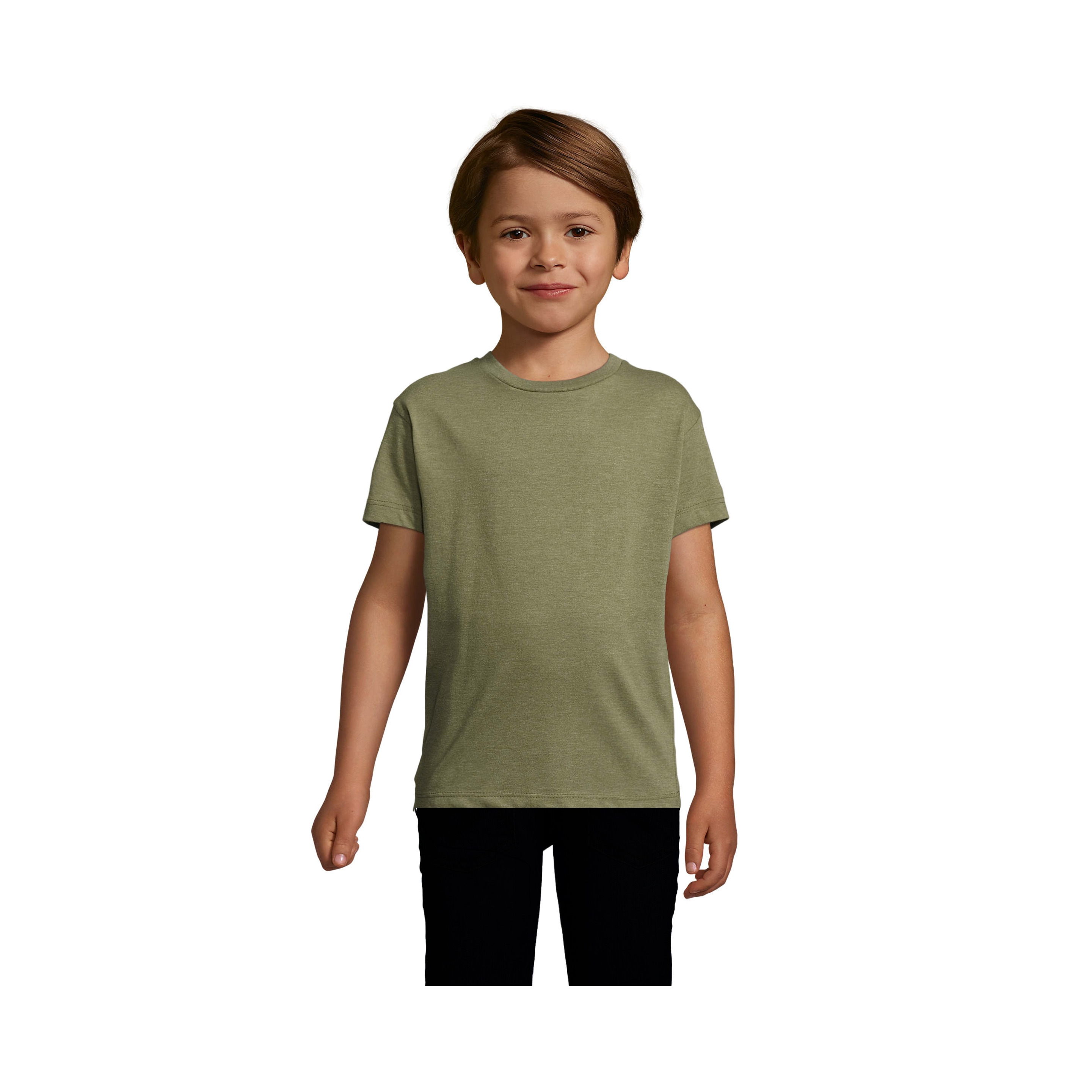 Lote 2 Camiseta Regent Fit Kids Entallada Cuello Redondo Regent