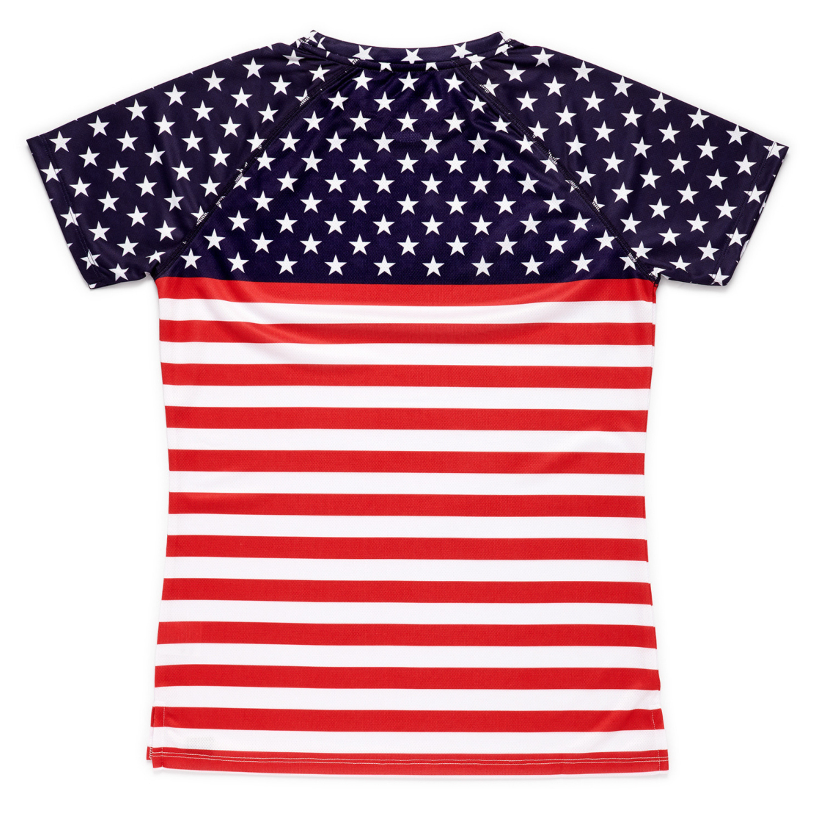 Camiseta De Running Stars And Stripes Hoopoe Apparel