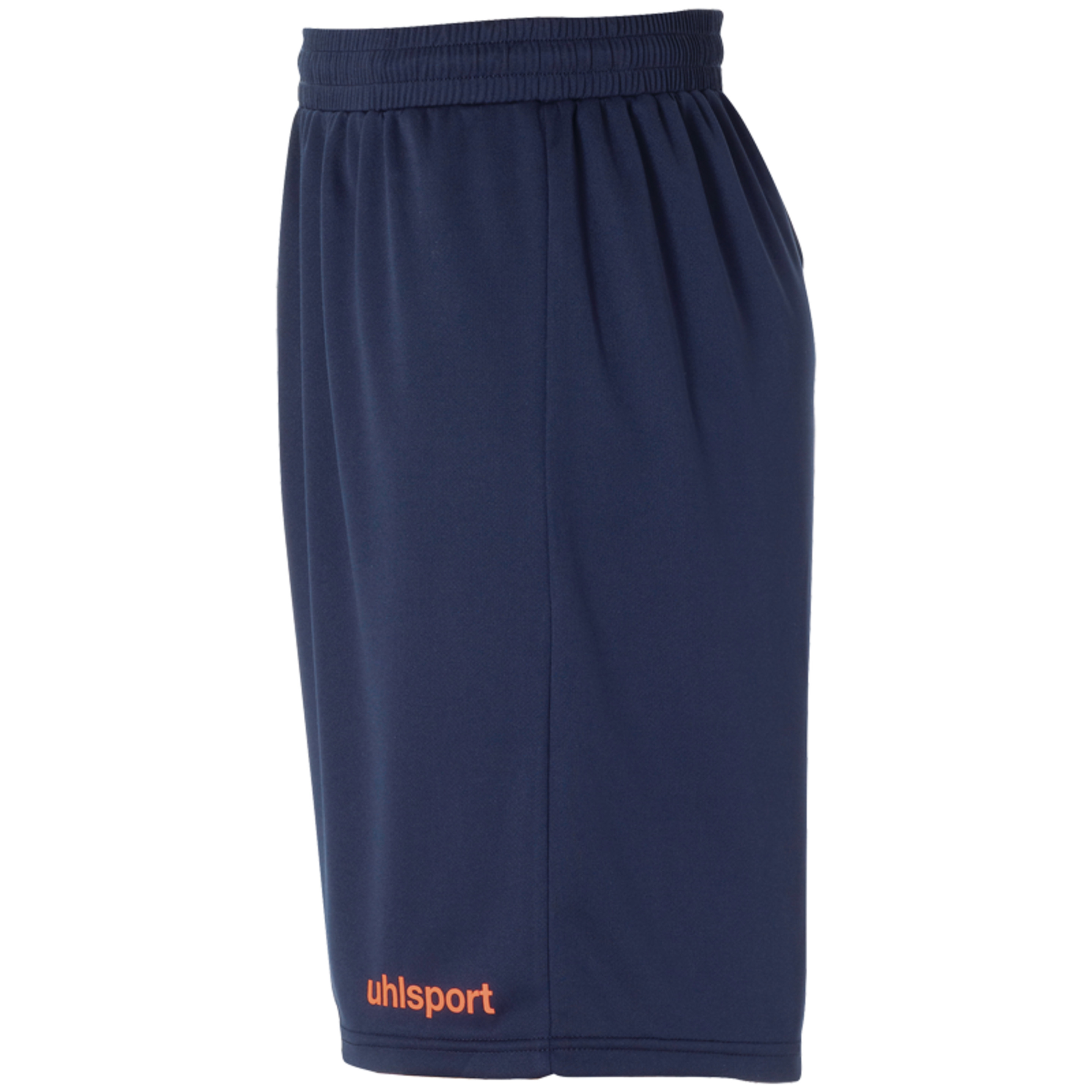 Center Basic Shorts Without Slip Azul Marino/rojo Fluor Uhlsport