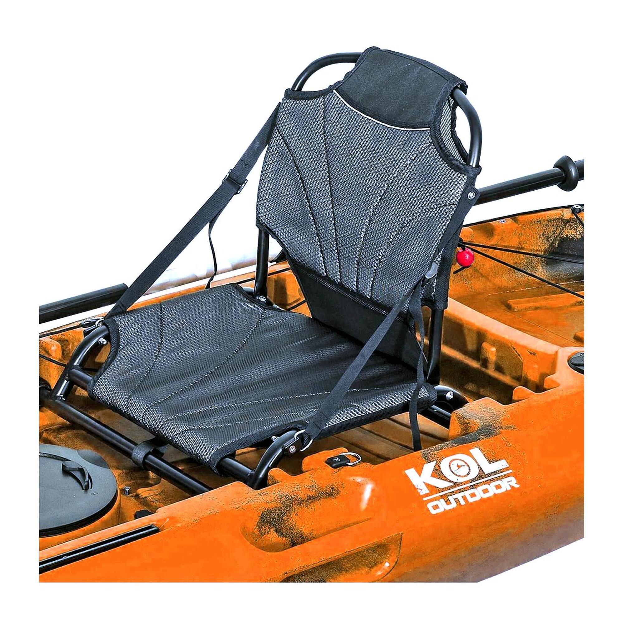 Kayak De Pesca Fury One Con Silla Aluminio Y Timón 310x85cm - Silla, Remo Y Cañero Direccional  MKP