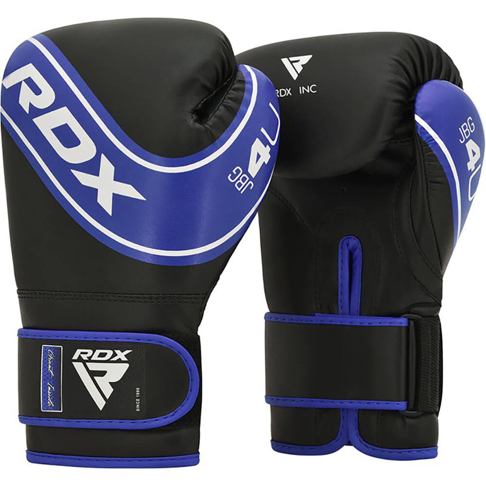 Guantes De Boxeo Rdx J4 - negro-azul - 