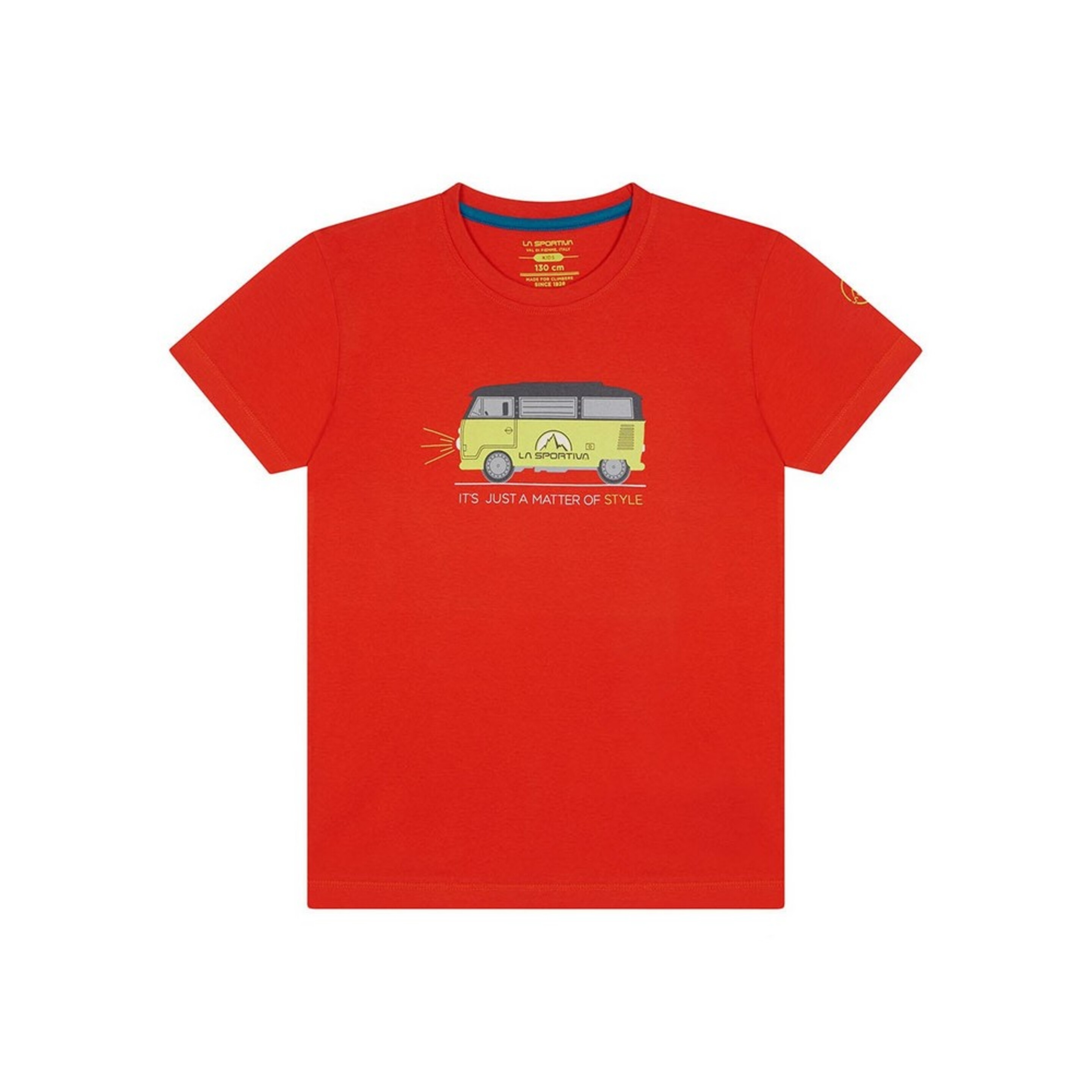 Camiseta Para Niño Van La Sportiva - Rojo  MKP