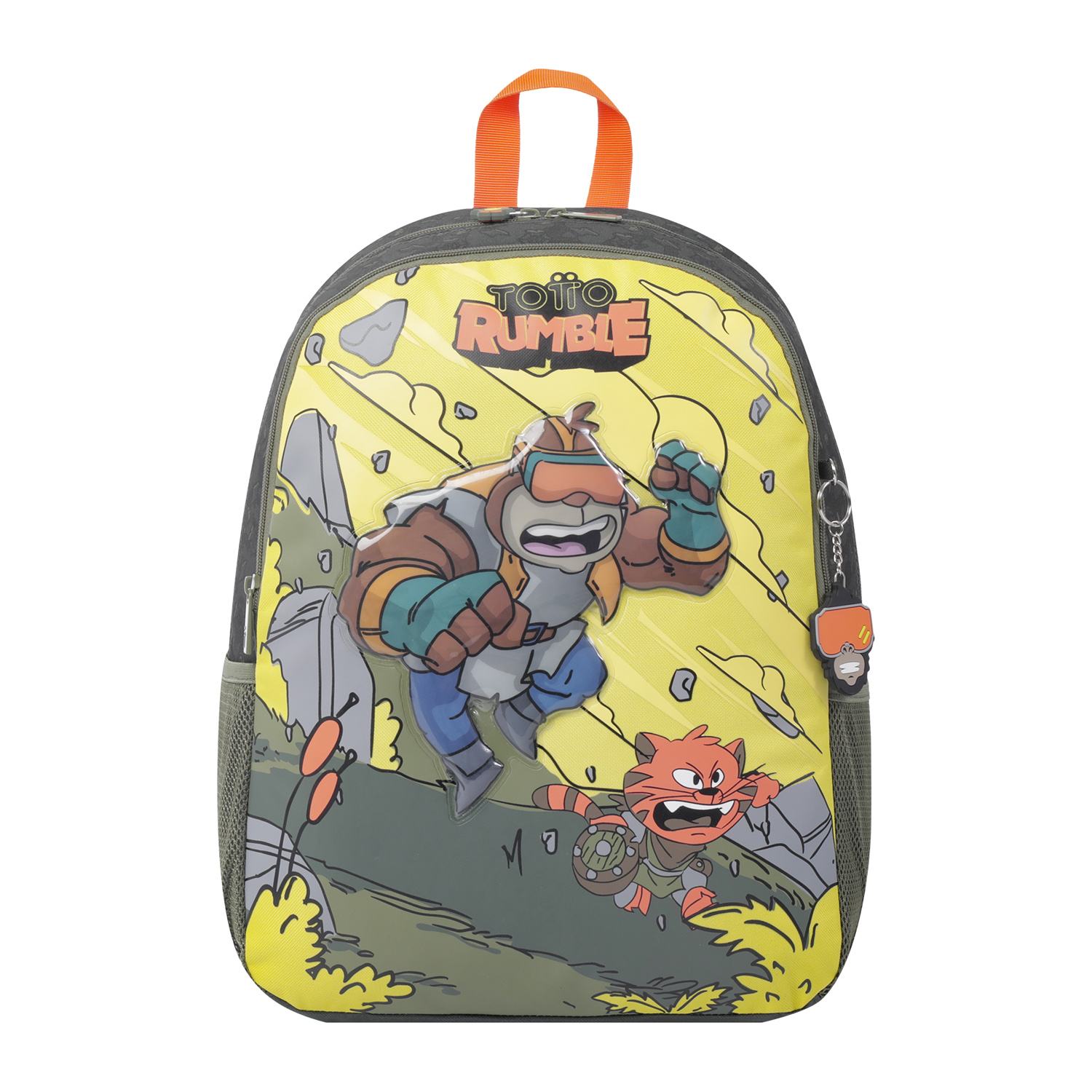 Mochila Totto  Brawlmaster Escolar Grande De Cartoons