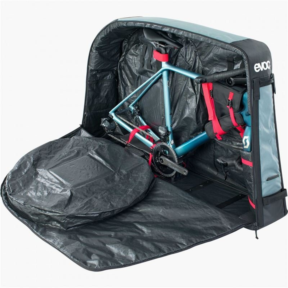 Bolsa De Transporte Bici 280l - Bike Travel Bag Acero Evoc  MKP