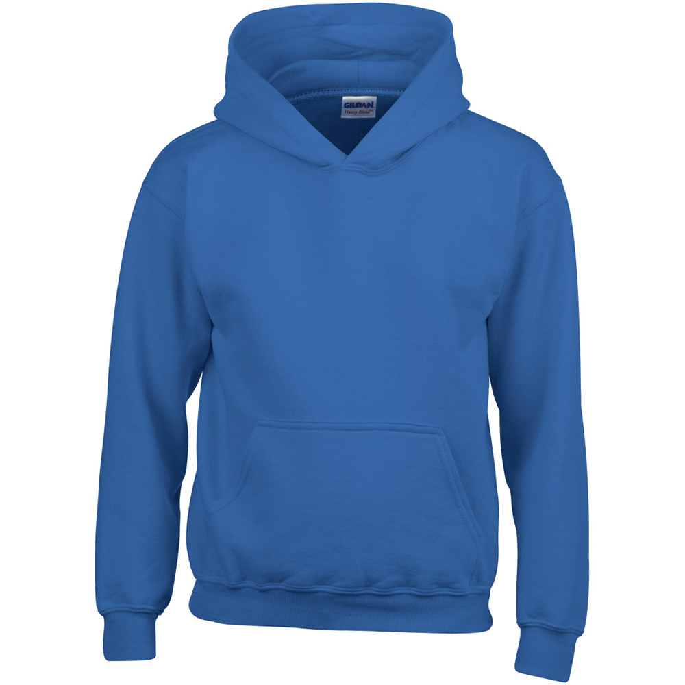 Sweatshirt Com Capuz Heavy Blend Unissexo Gildan - azul - 