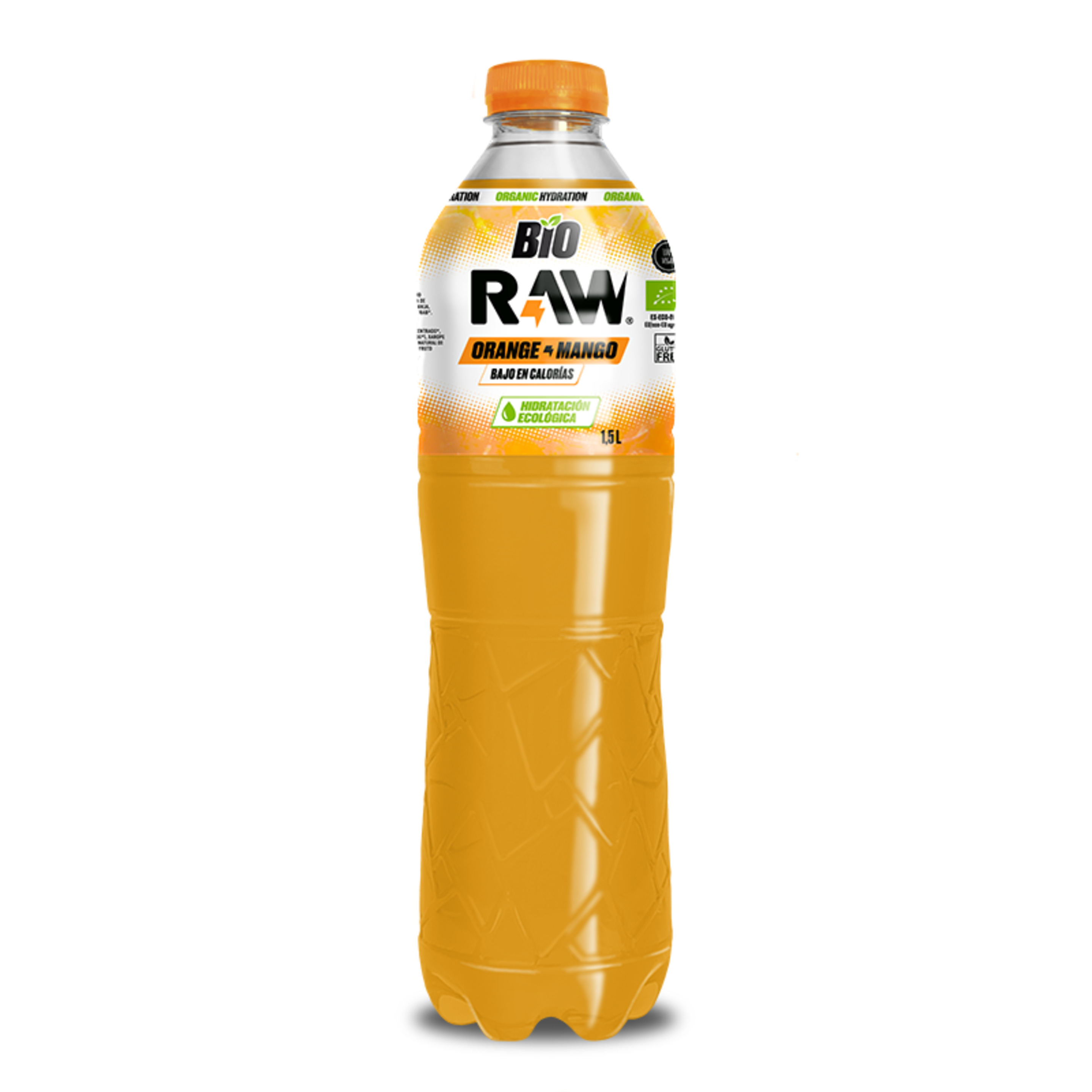 Pack 4 Botellas De 1,5 Litros De Naranja Y Mango  MKP