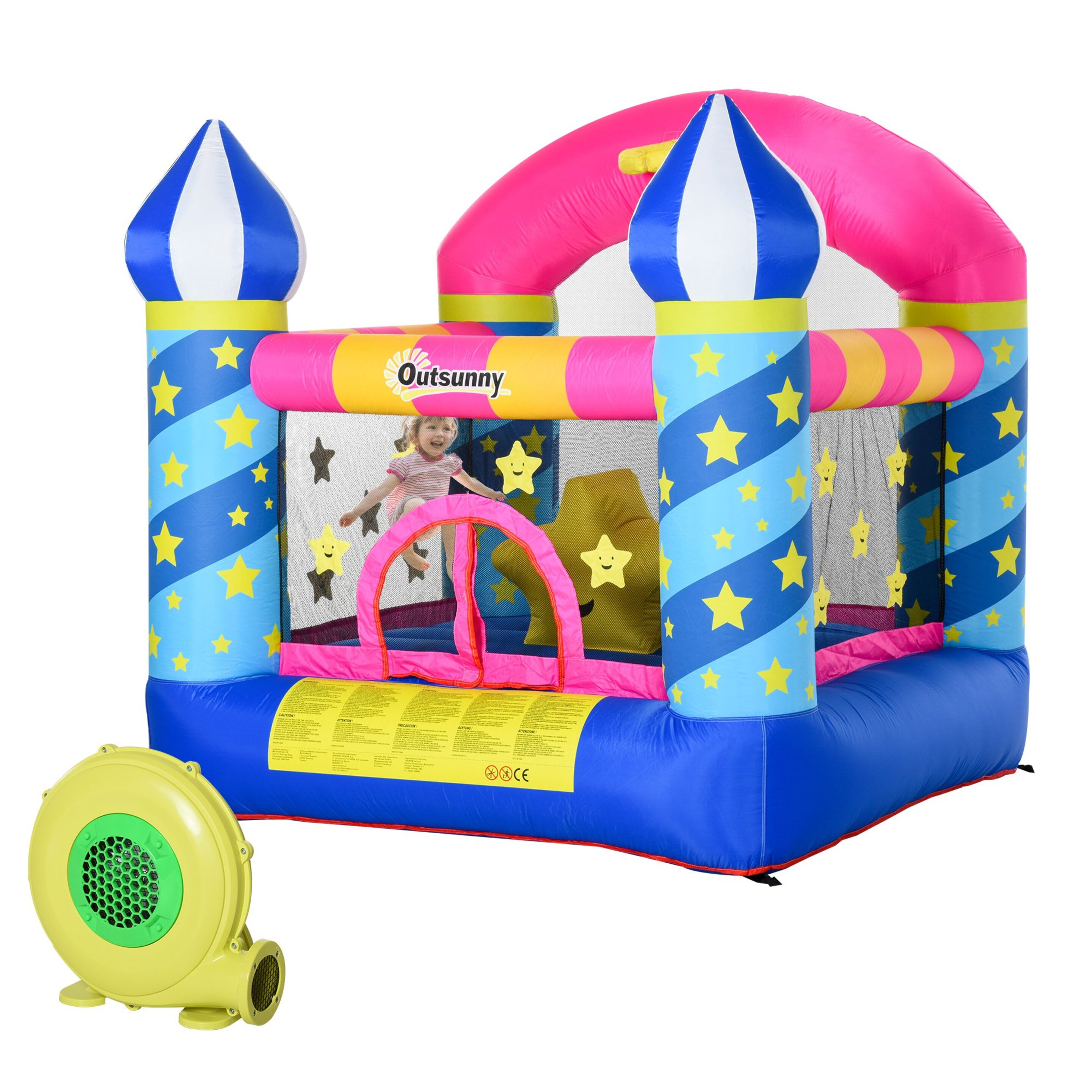 Castillo Inflable Outsunny 342-024v90