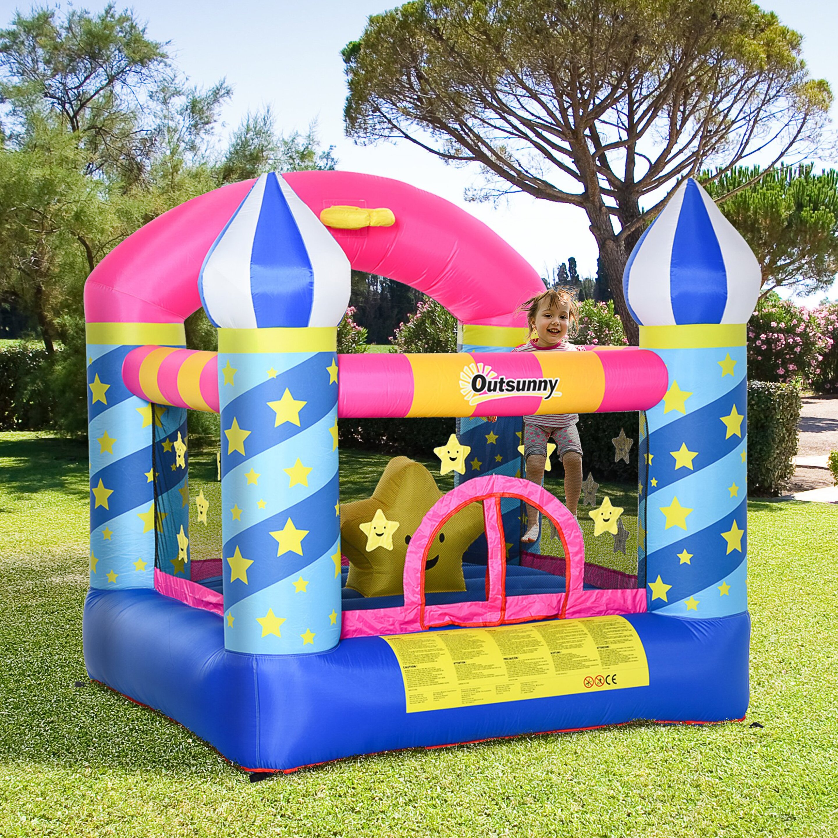 Castillo Inflable Outsunny 342-024v90