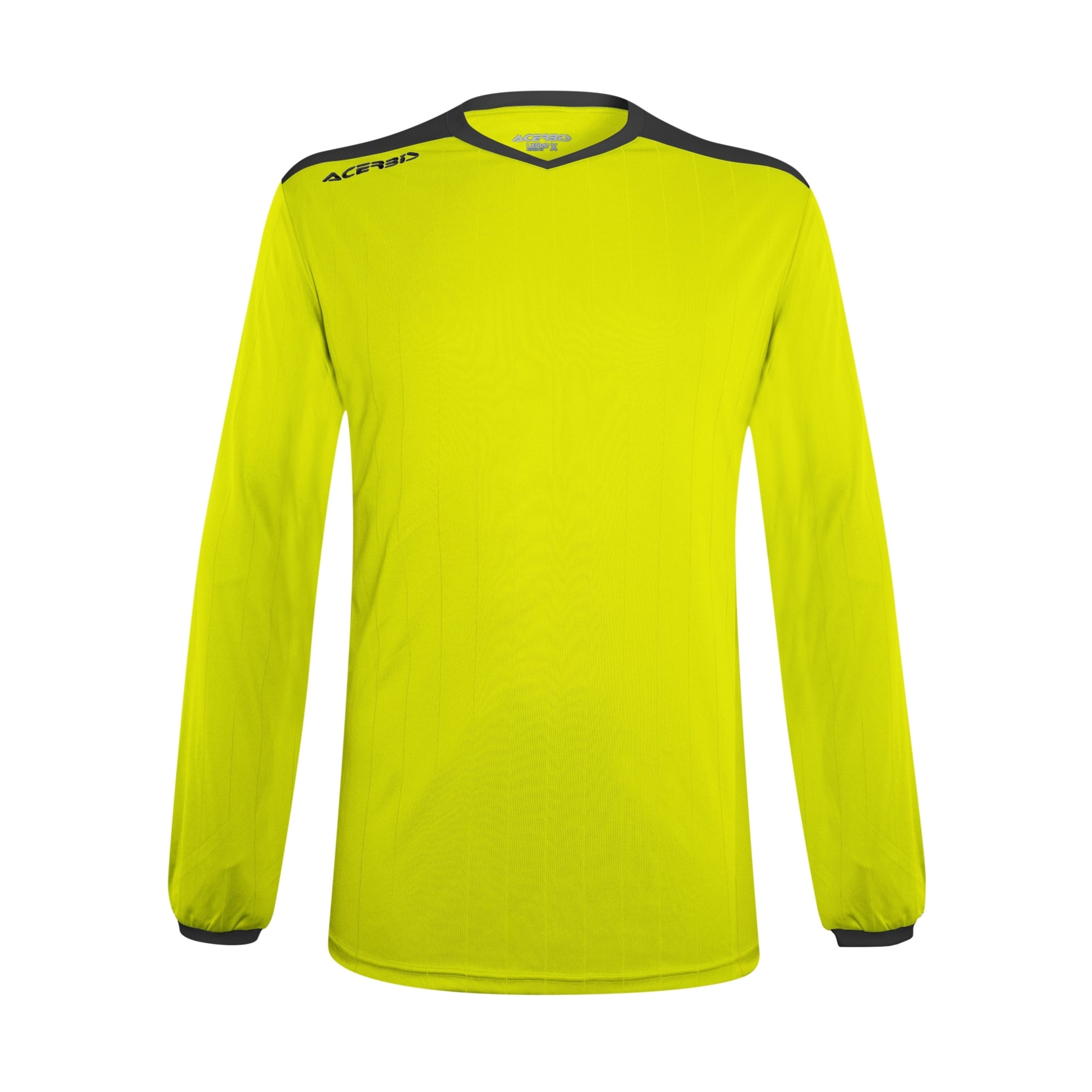 Camiseta Acerbis Belatrix Manga Larga - amarillo-fluor-negro - 