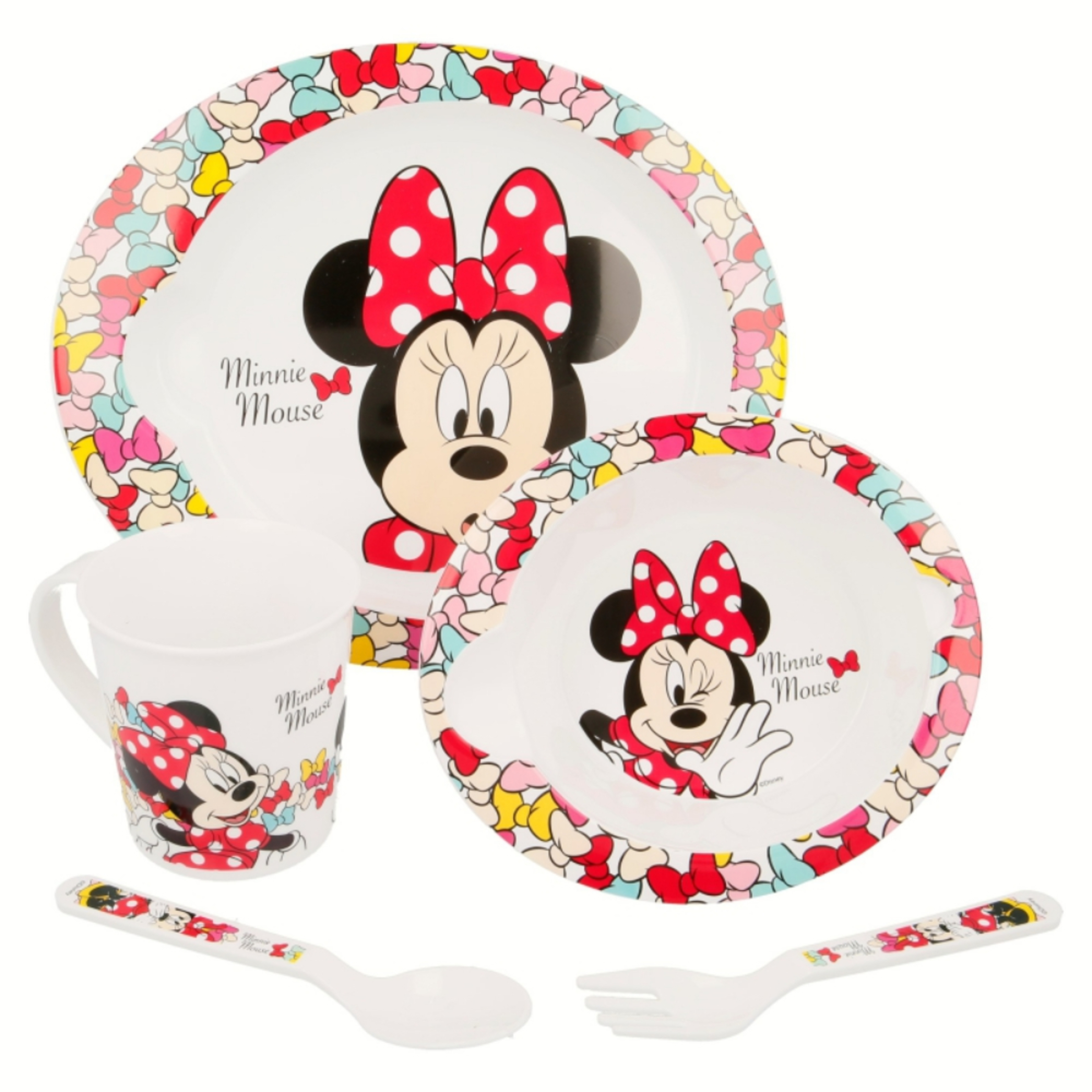 Set De Menaje Minnie Mouse 62397 - blanco - 