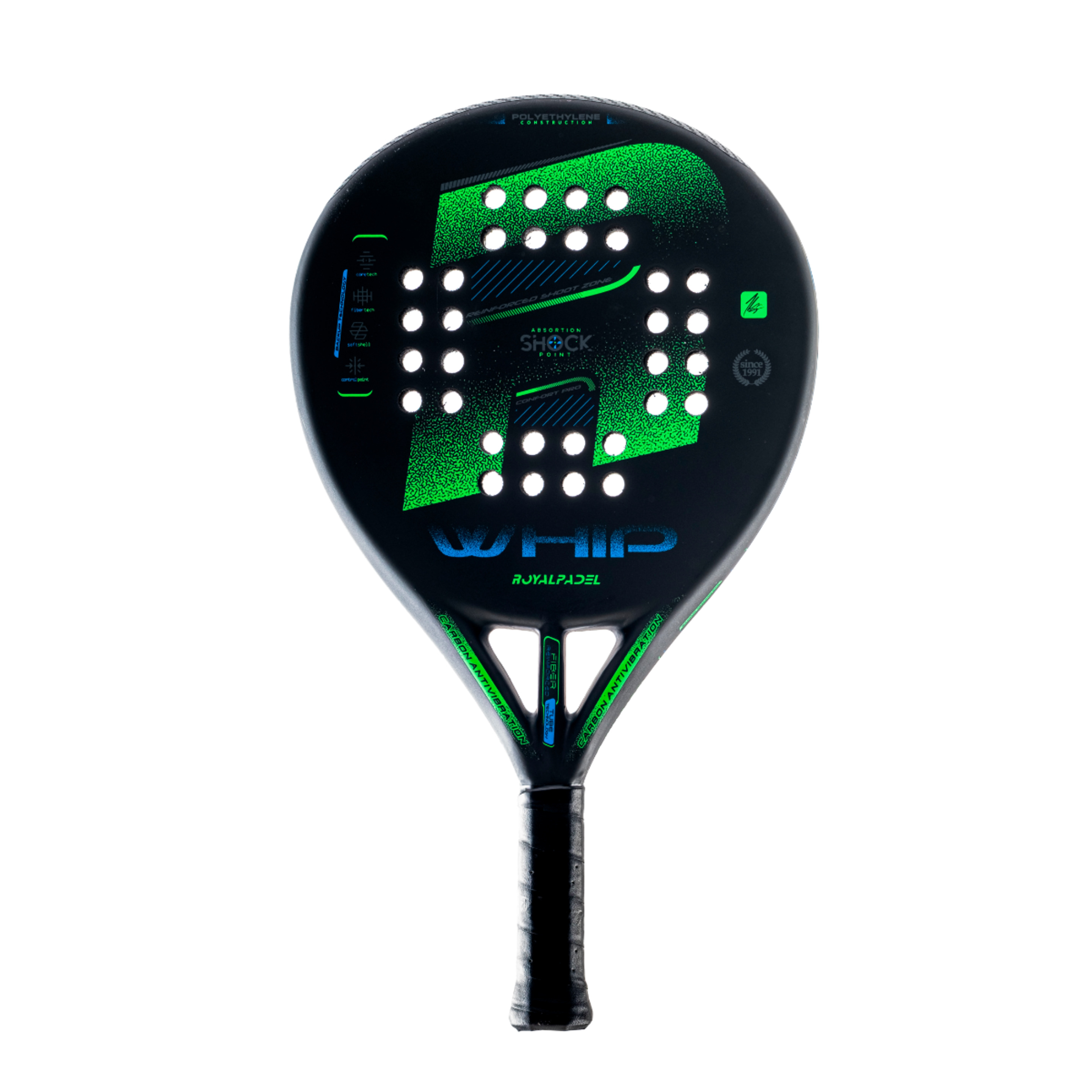 Pala De Pádel Royal Padel Rp 790 Whip Polietileno 2021