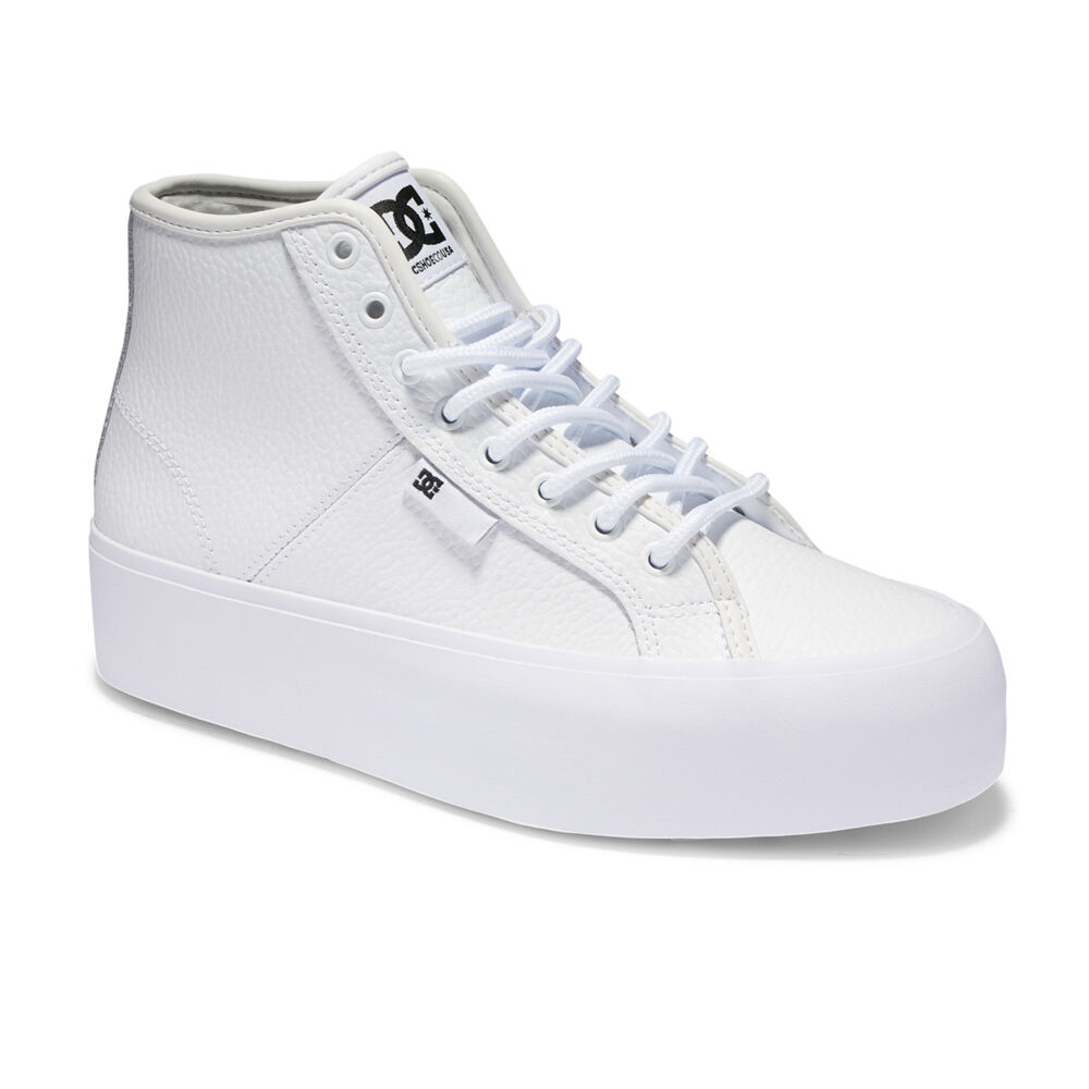 Zapatillas Dc Shoes Manual Hi Wnt Adjs300286 White/white (Ww0)