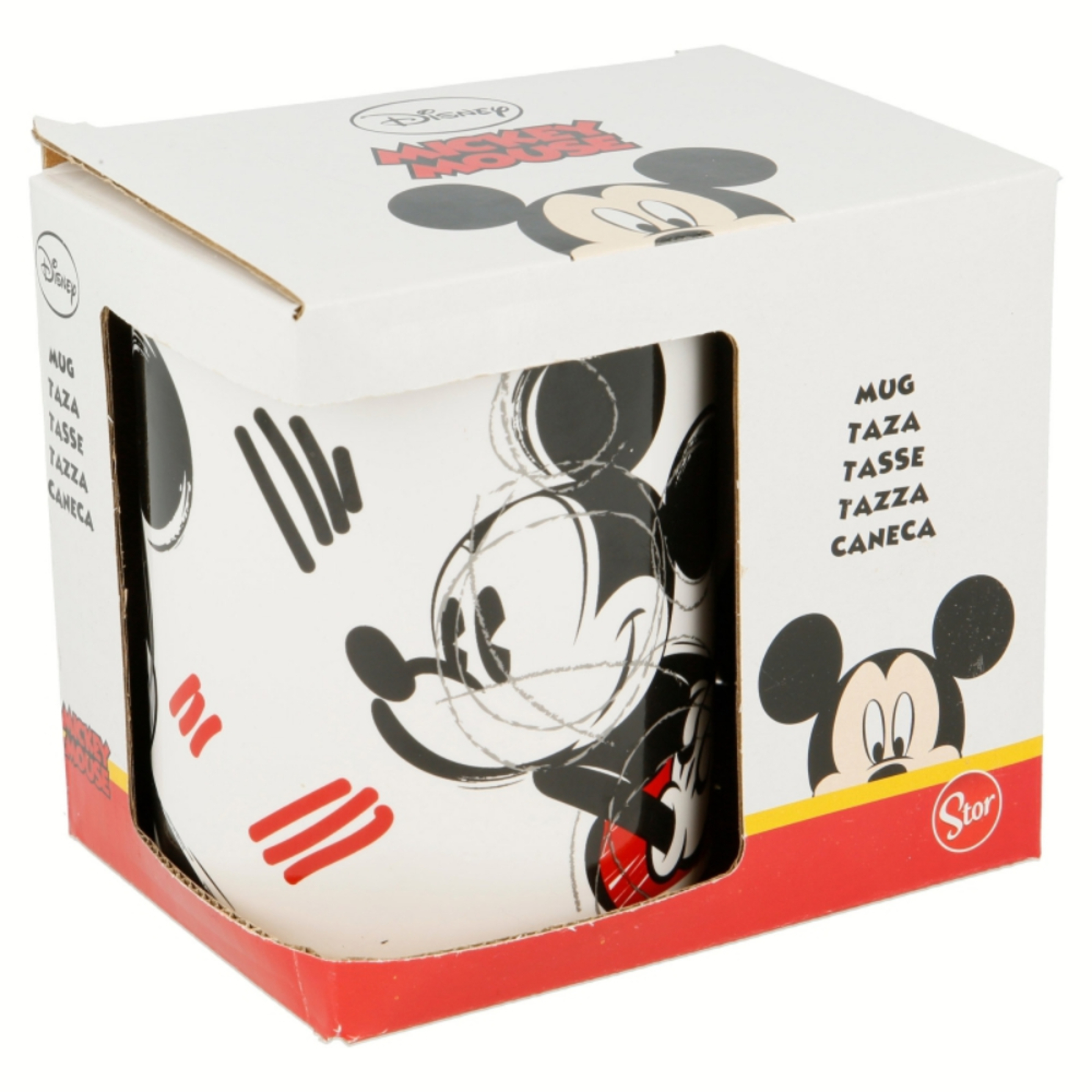 Mickey Mouse 350 Ml Caneca Cerâmica