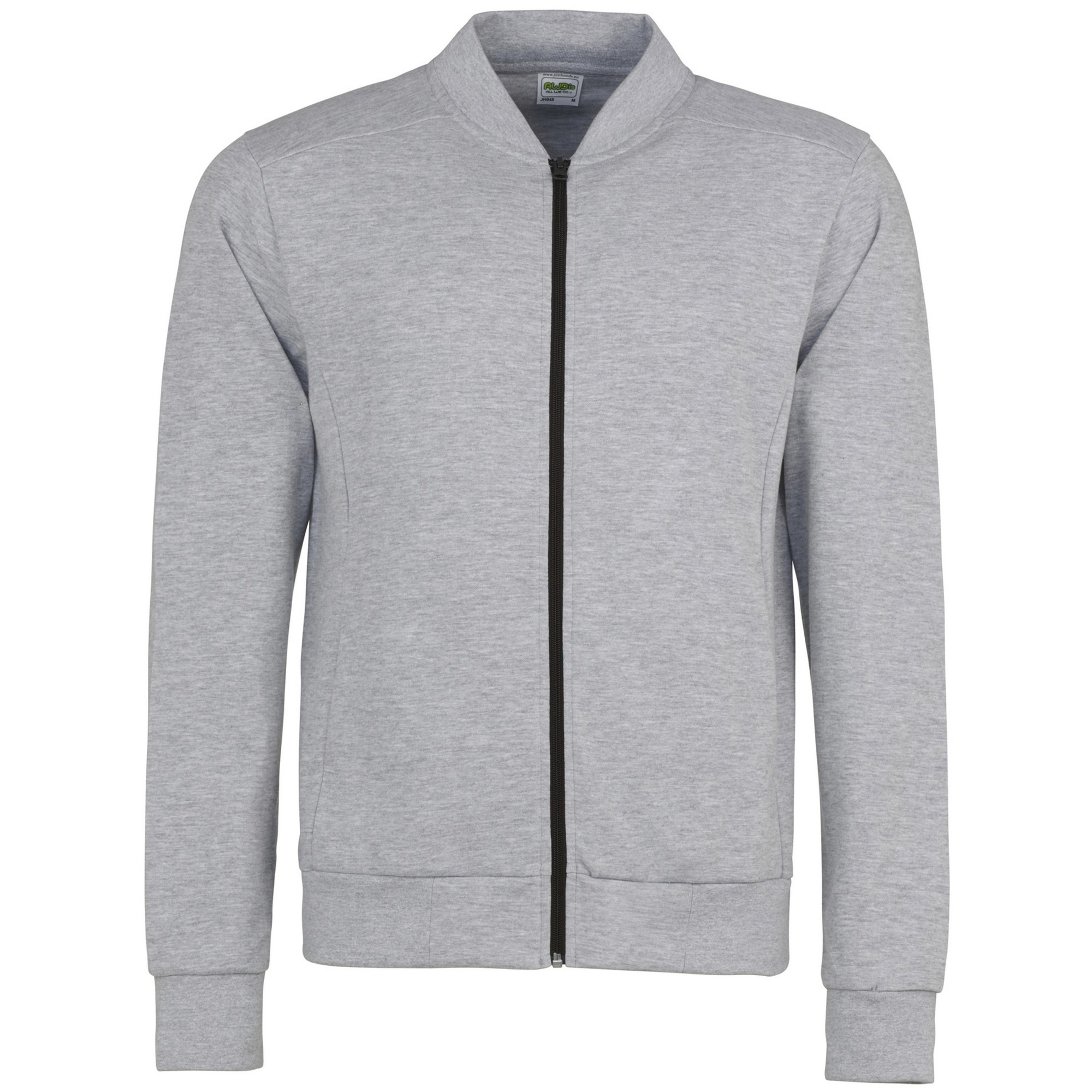 Chaqueta Con Cremallera Modelo Undergrad Hombre Caballero Awdis (Gris)