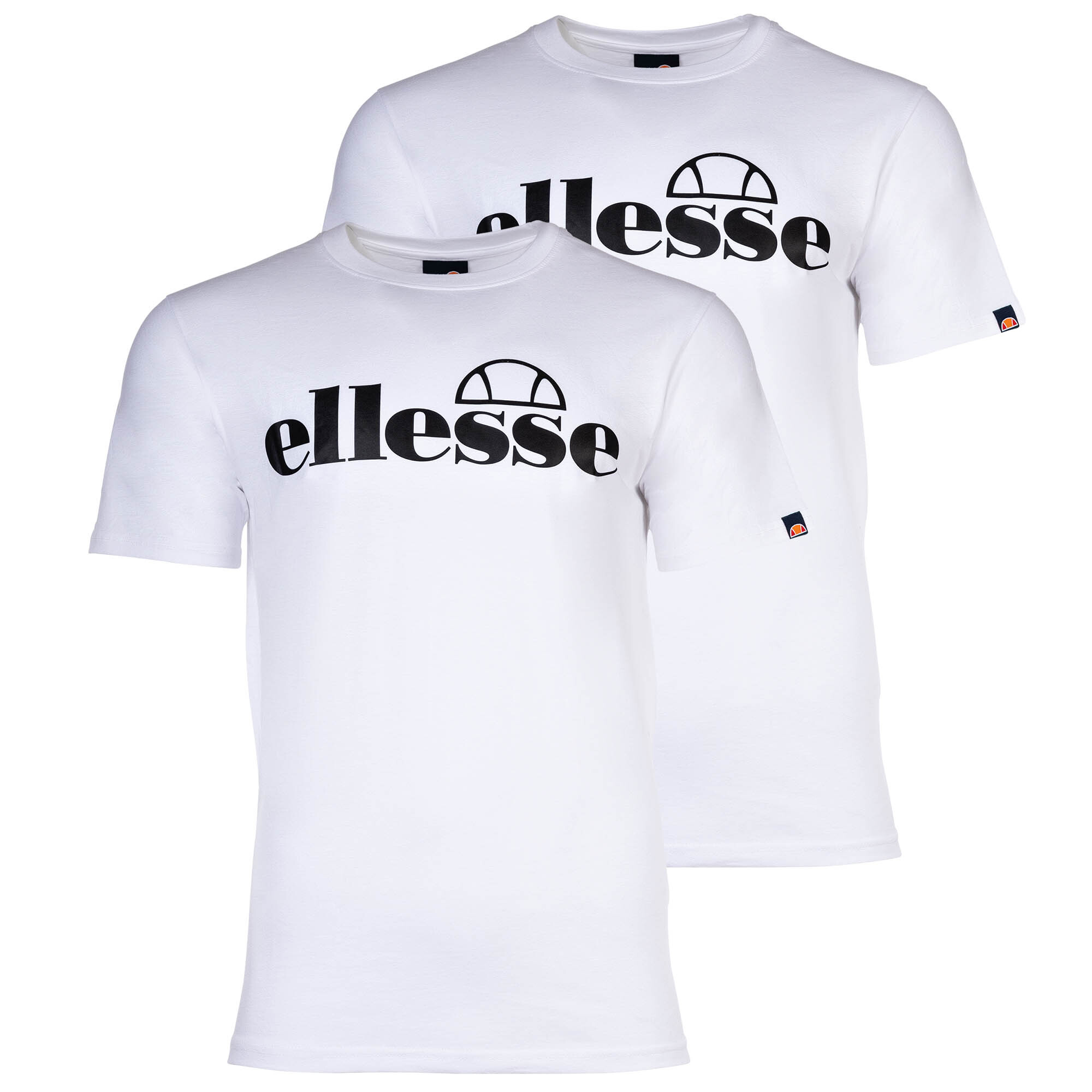 Paquete De 2 Camisetas De Manga Corta Ellesse Fuenti - blanco - 