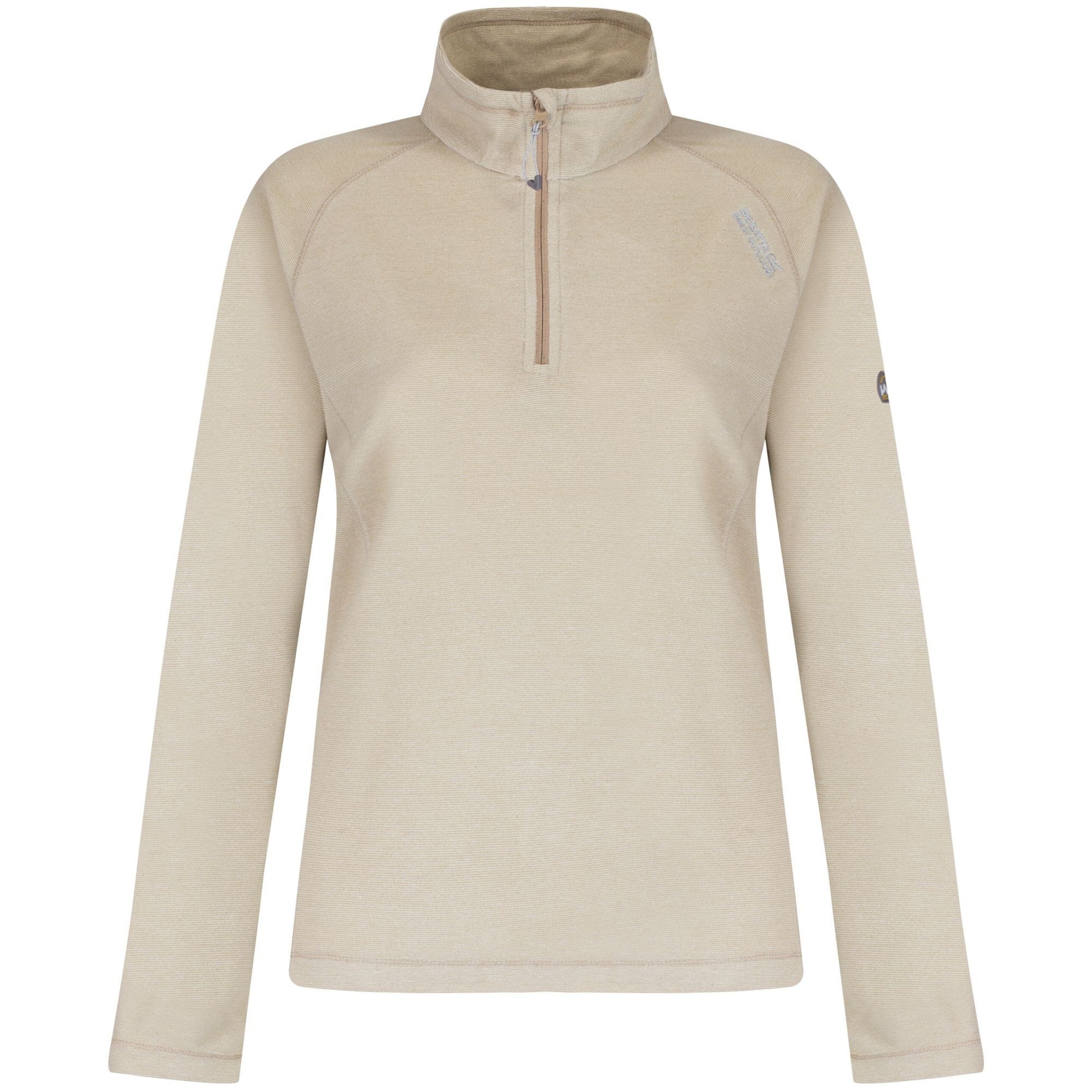 Regatta - Jersey Polar Con Media Cremallera Modelo Montes Para Mujer (Oso Polar)