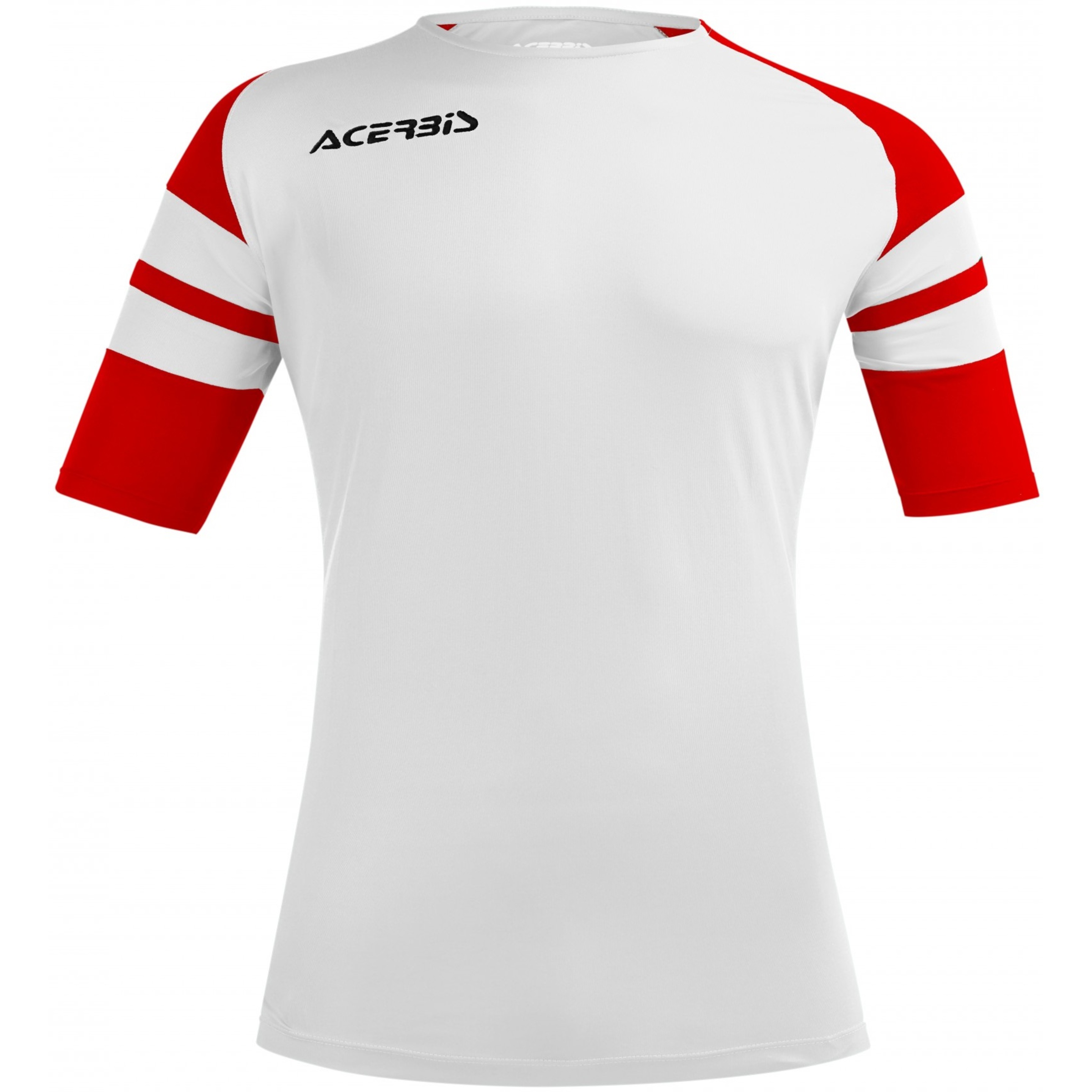 Camiseta Acerbis Kemari Manga Corta - blanco-rojo - 