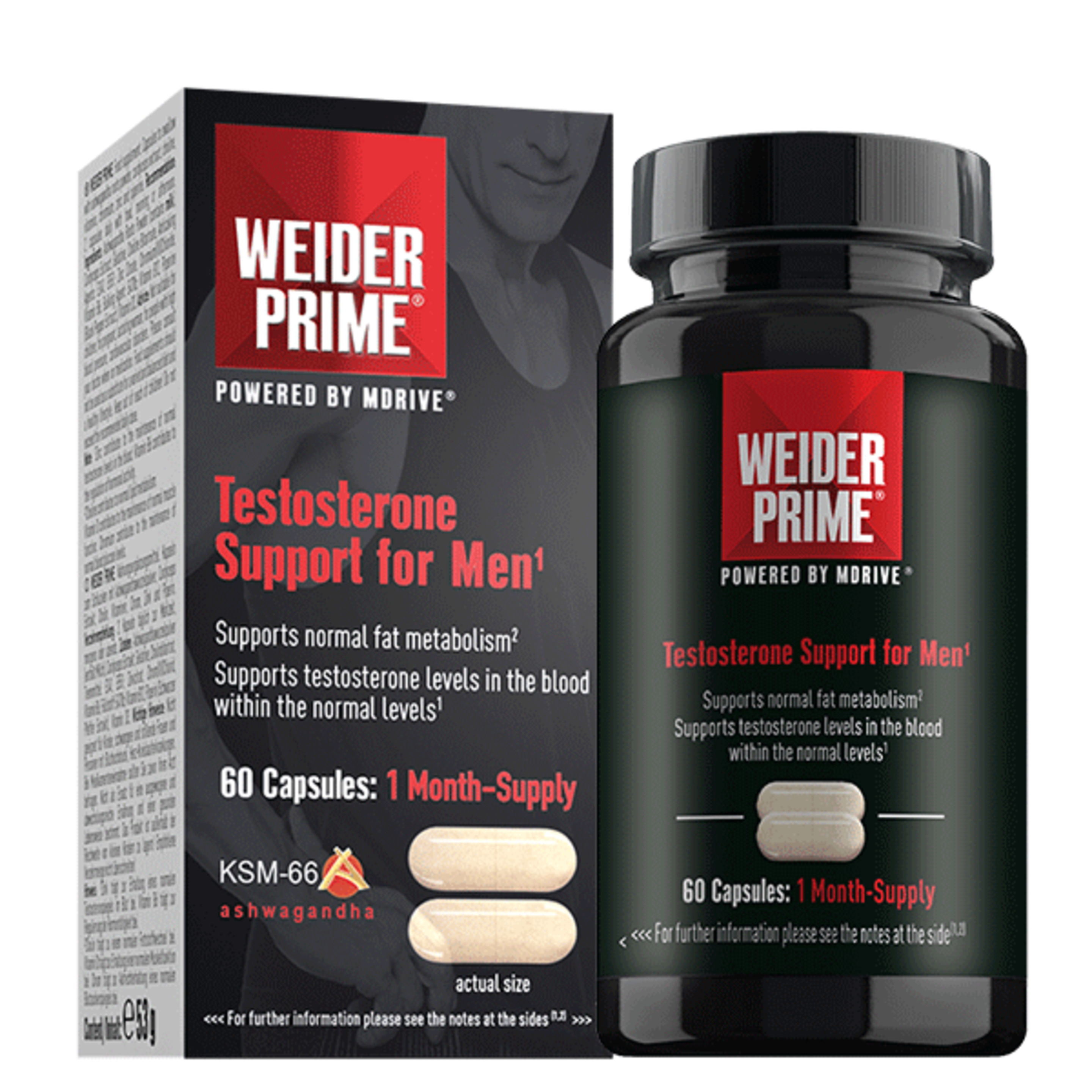 Weider Prime Pro Hormonal 60 Cápsulas