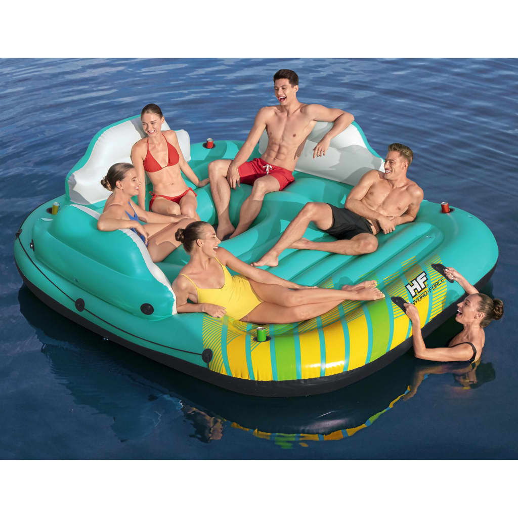 Colchoneta Inflable Bestway Para 5 Personas Sunny Lounge 291x265x83 Cm