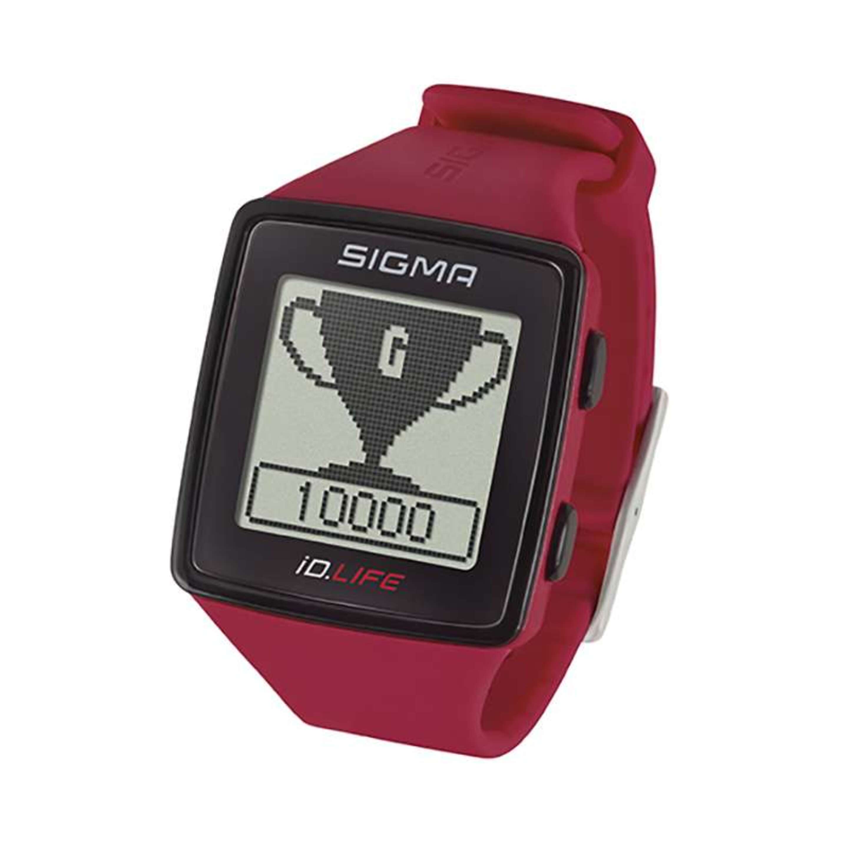 Pulsometro Sigma Id Life Rojo